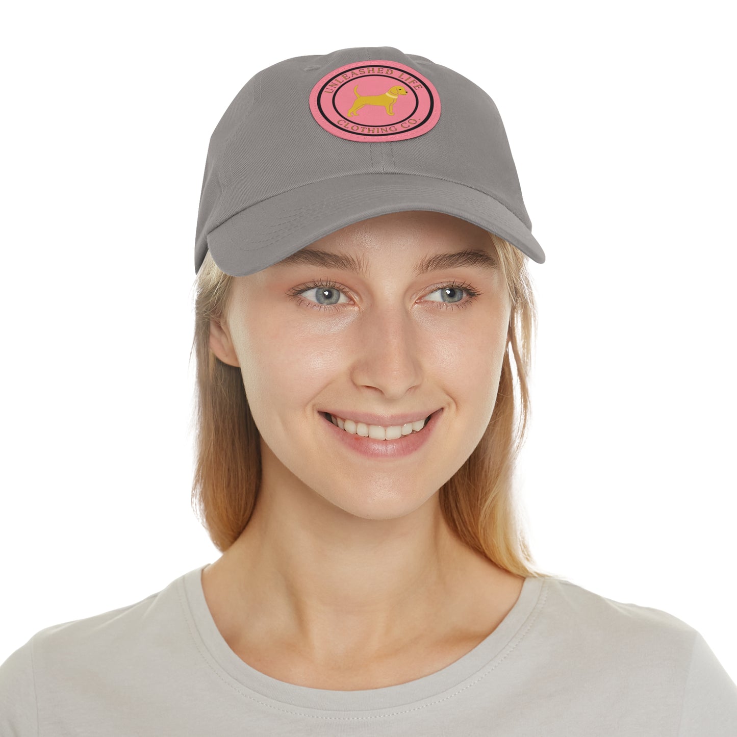 Unleashed Life Dad Hat with Leather Patch
