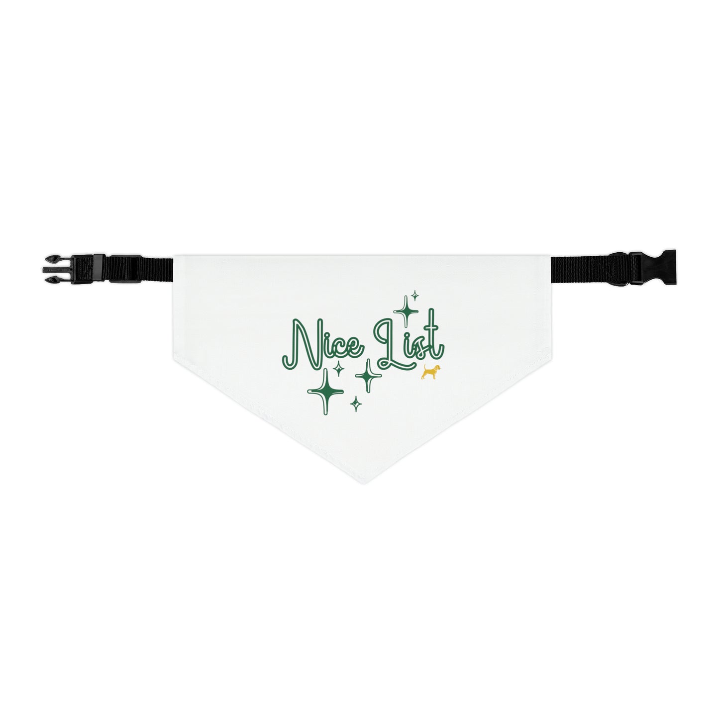 Unleashed Life "Nice List" Pet Bandana Collar