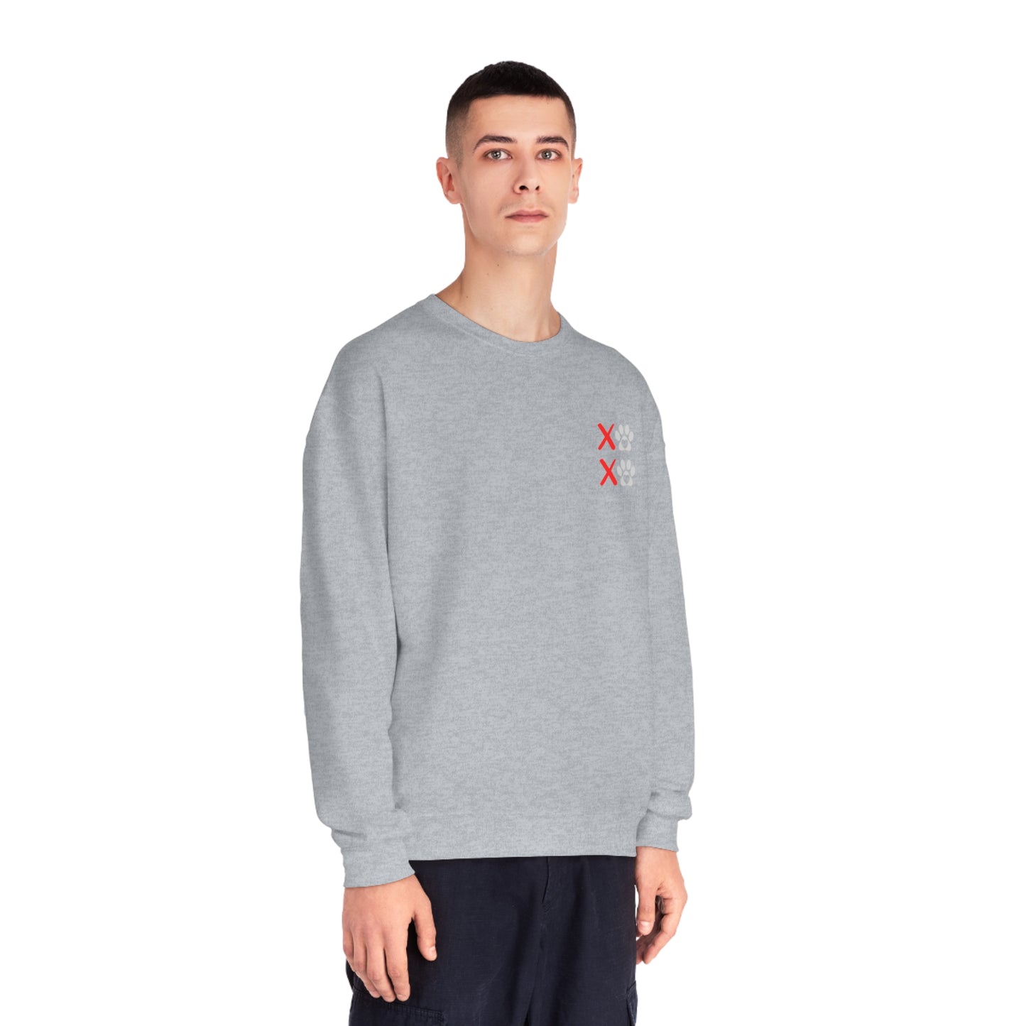 Unleashed Life XOXO Block NuBlend® Crewneck Sweatshirt