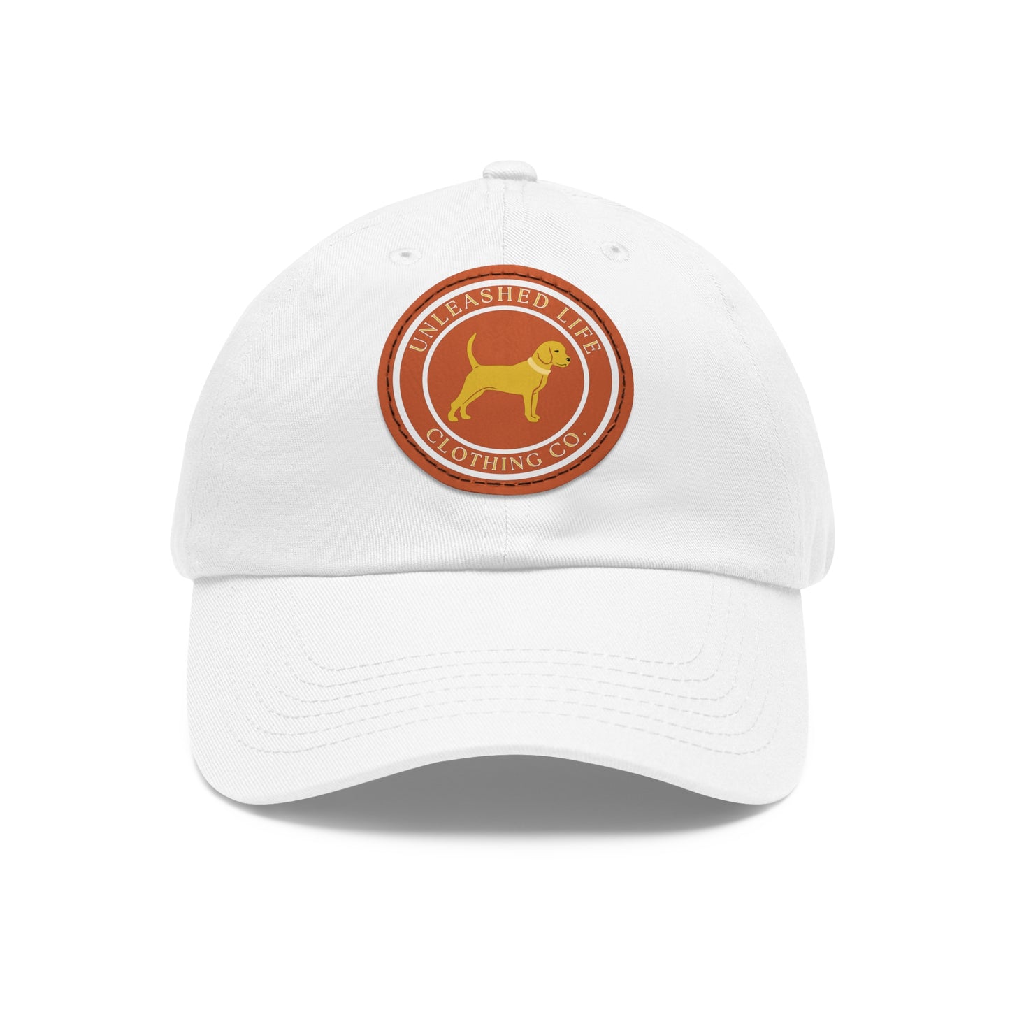 Unleashed Life Dad Hat with Leather Patch