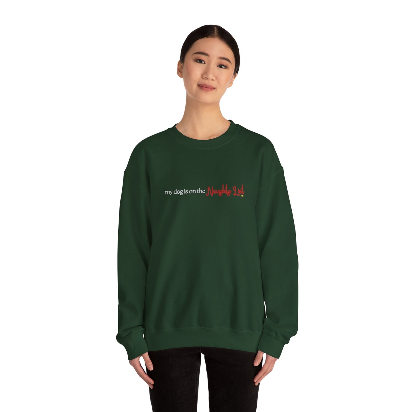 Unleashed Life Naughty and Nice Crewneck