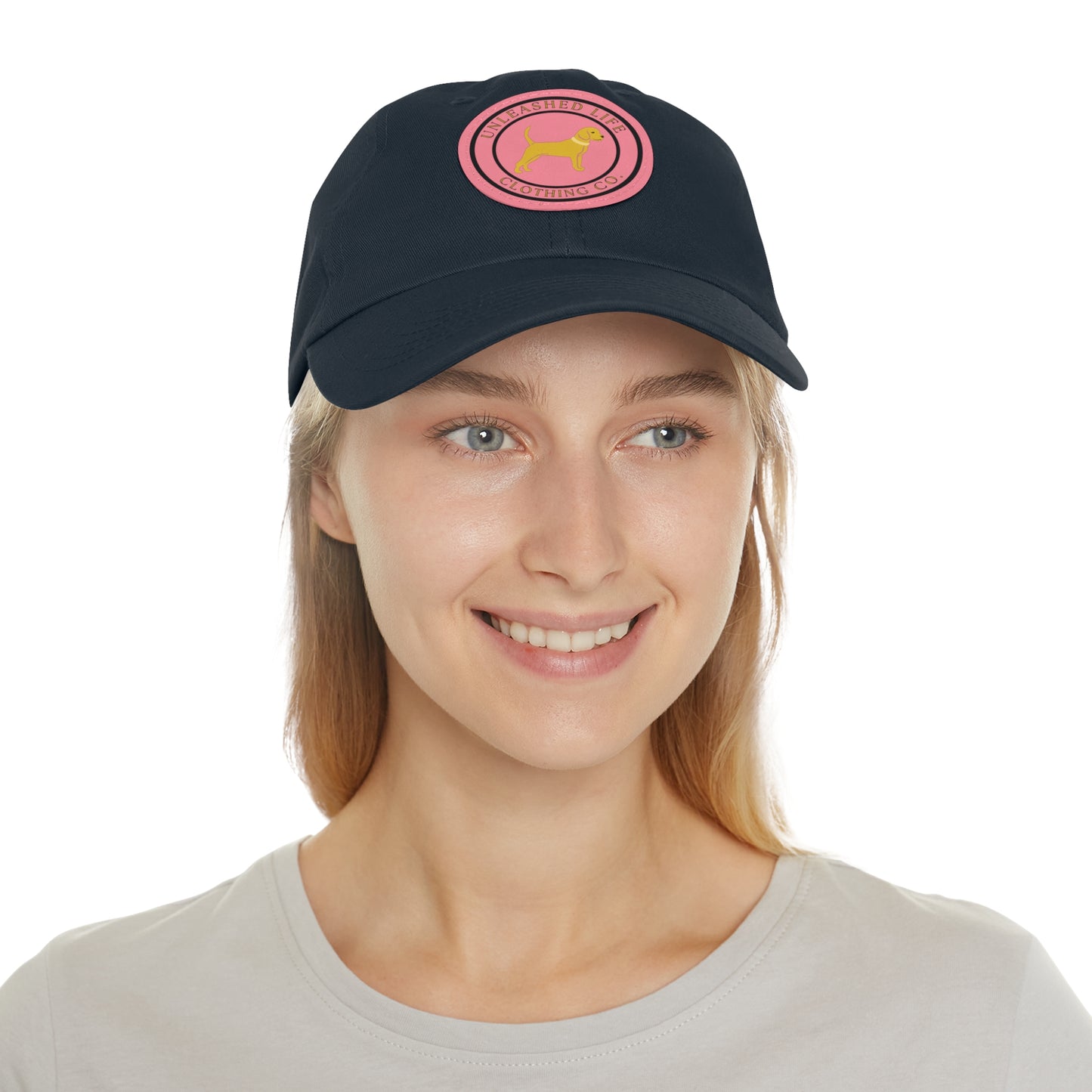 Unleashed Life Dad Hat with Leather Patch