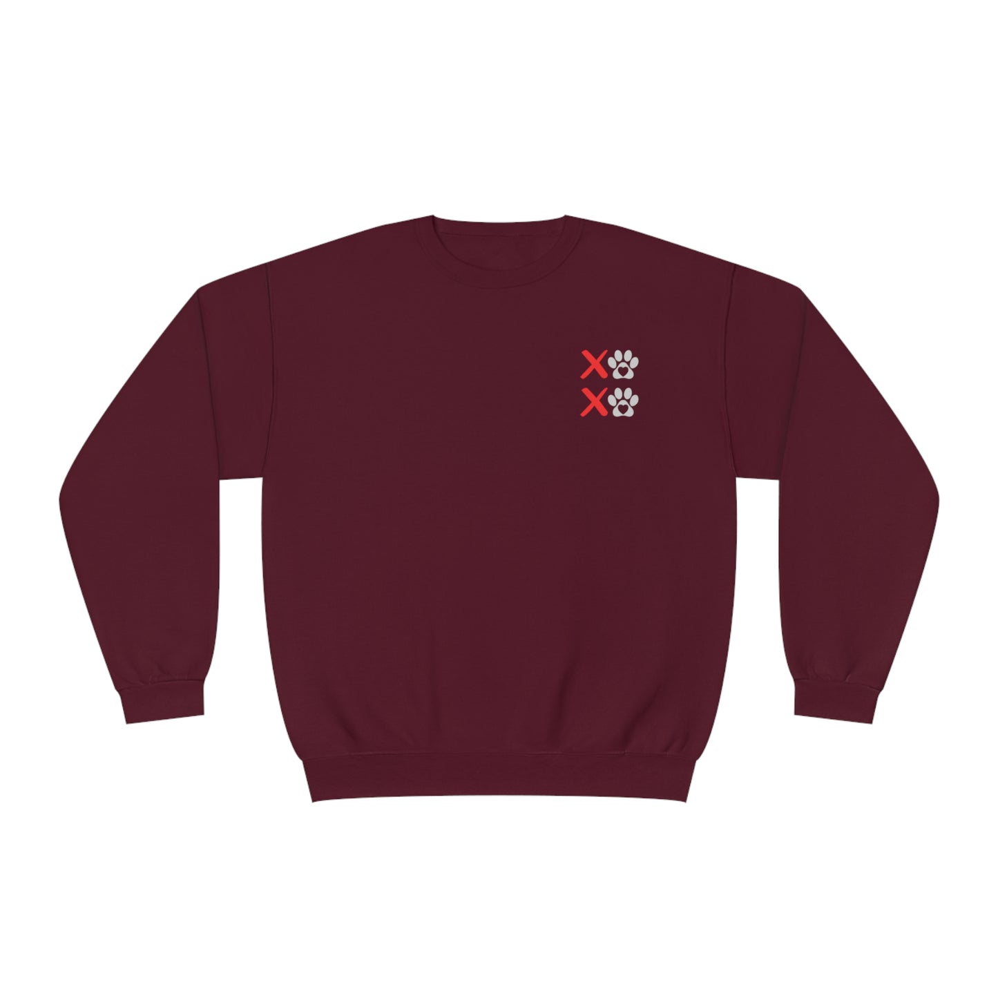 Unleashed Life XOXO Block NuBlend® Crewneck Sweatshirt