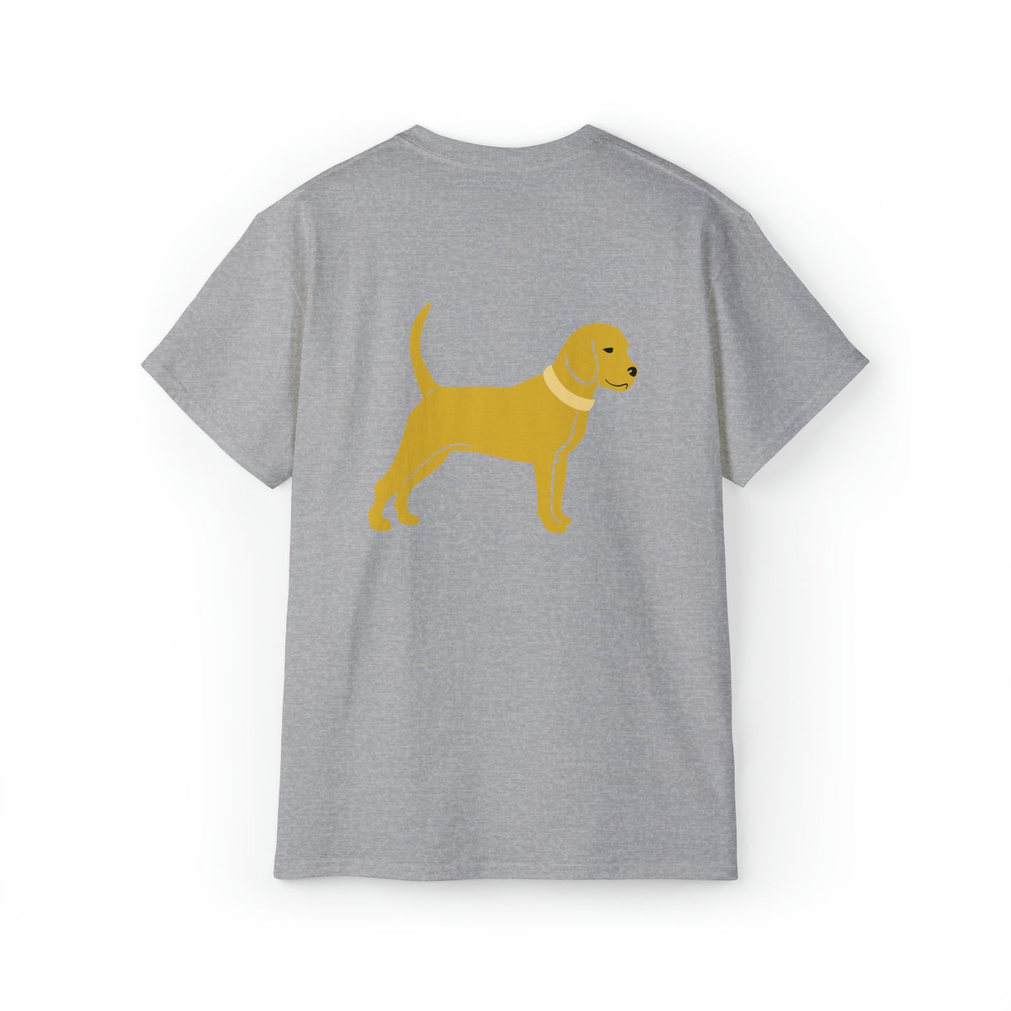 Unleashed Life Little Yellow Dog Cotton Tee