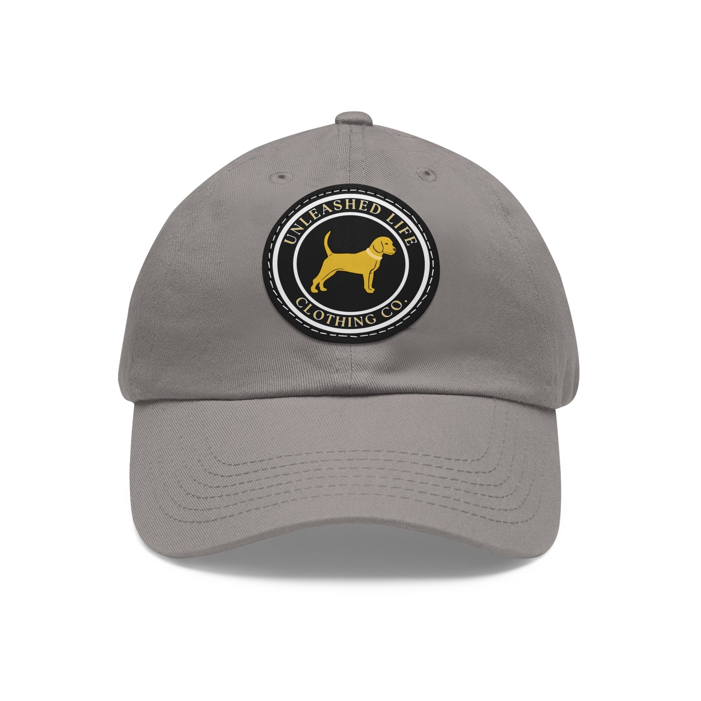 Unleashed Life Dad Hat with Leather Patch