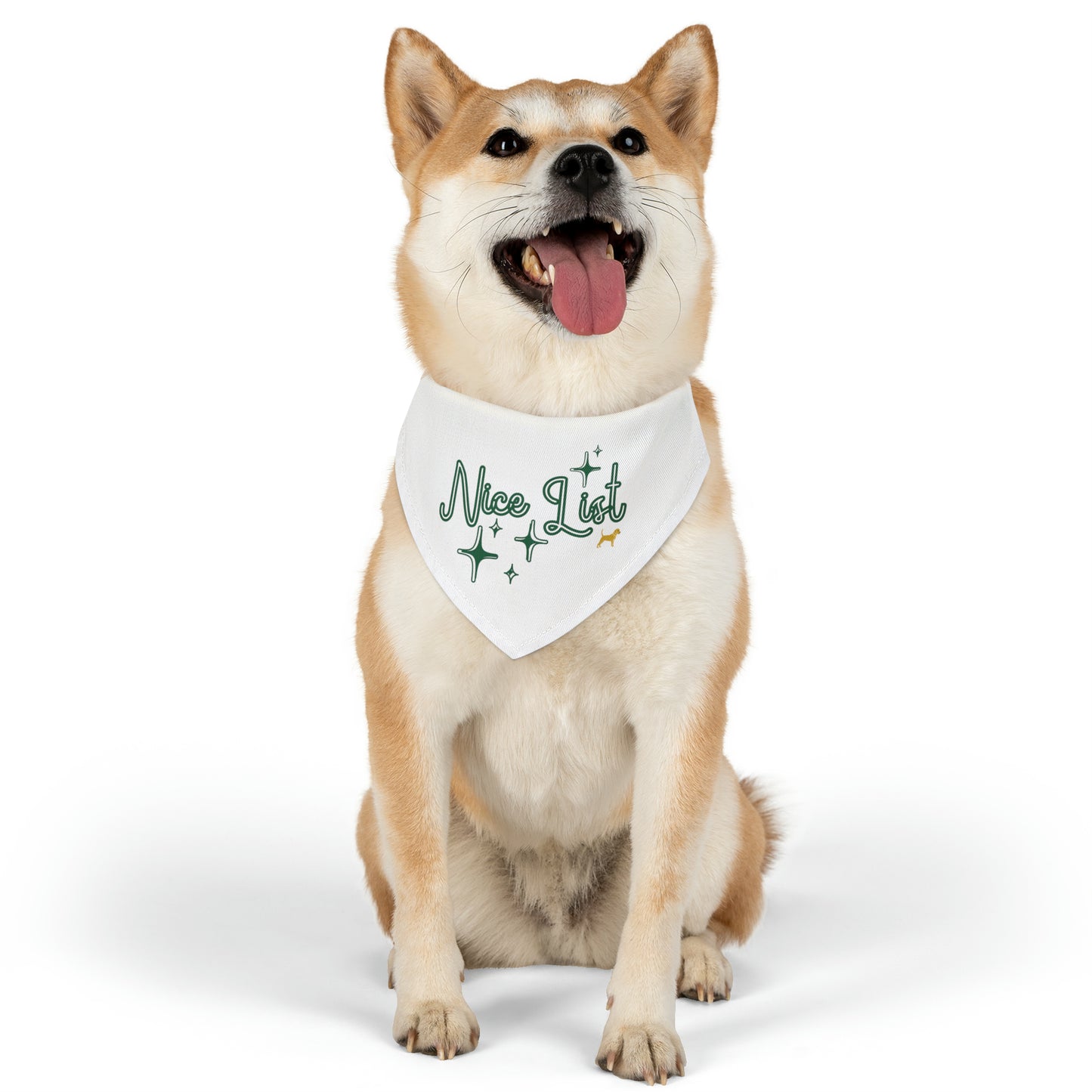 Unleashed Life "Nice List" Pet Bandana Collar