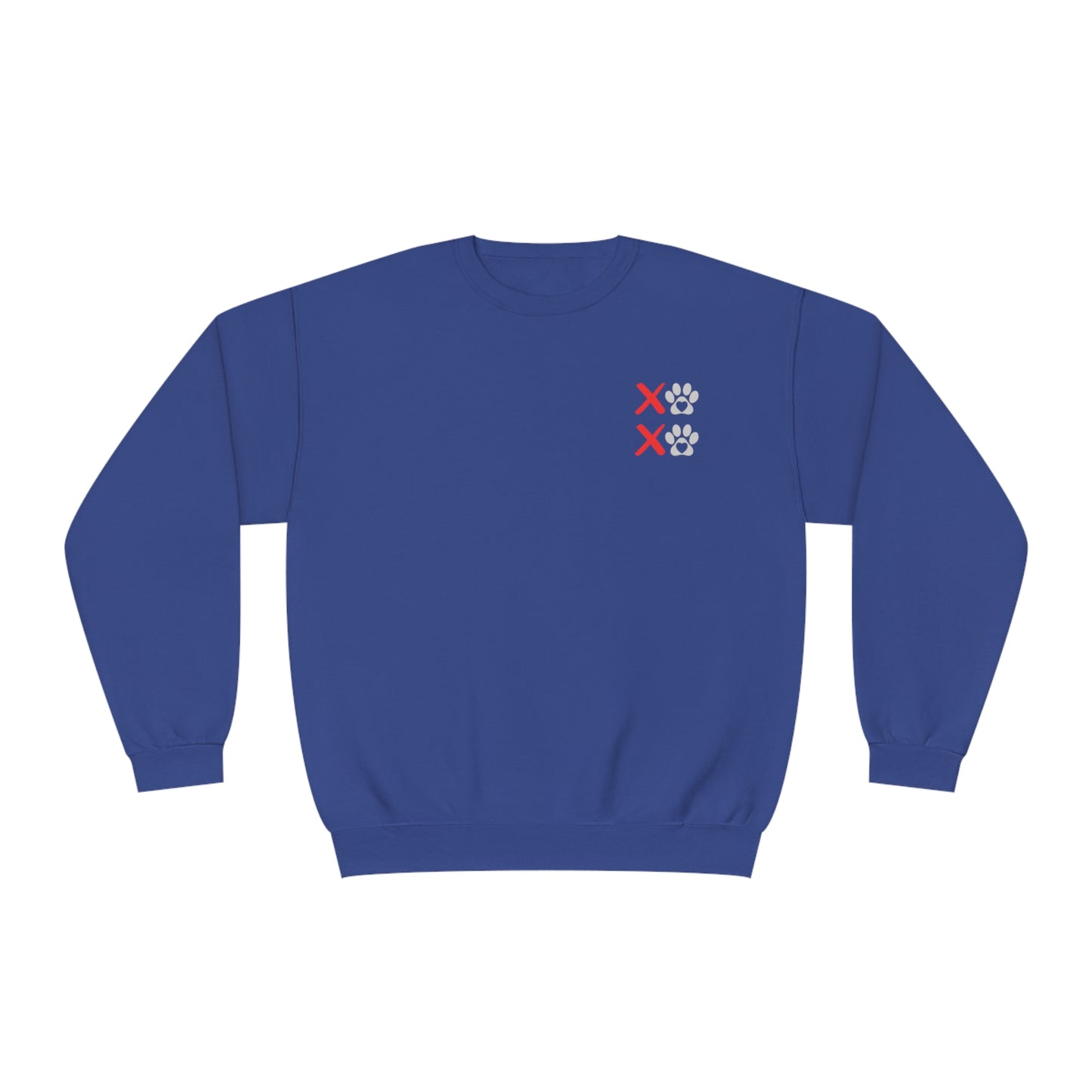 Unleashed Life XOXO Block NuBlend® Crewneck Sweatshirt