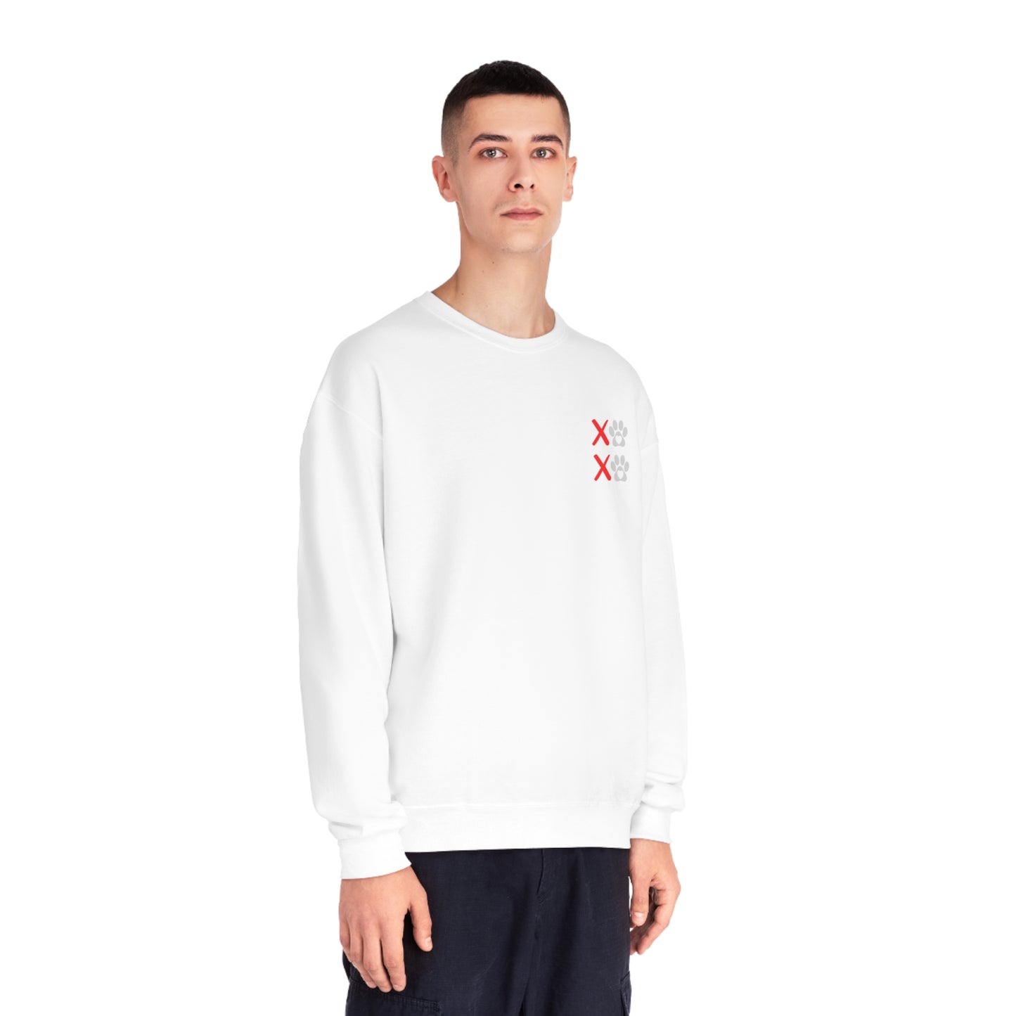 Unleashed Life XOXO Block NuBlend® Crewneck Sweatshirt