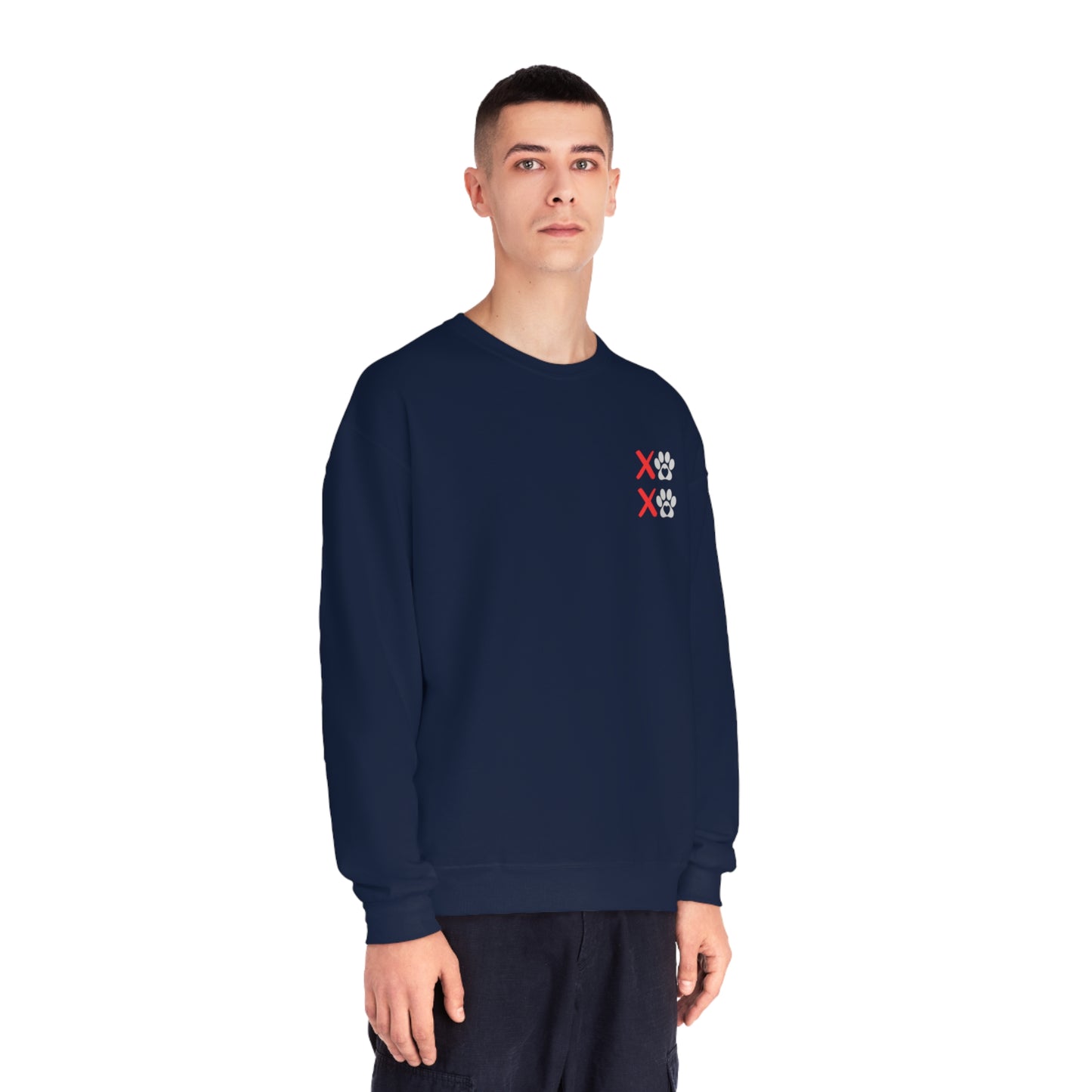 Unleashed Life XOXO Block NuBlend® Crewneck Sweatshirt
