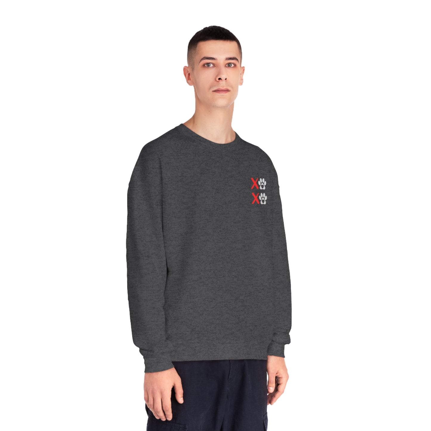 Unleashed Life XOXO Block NuBlend® Crewneck Sweatshirt
