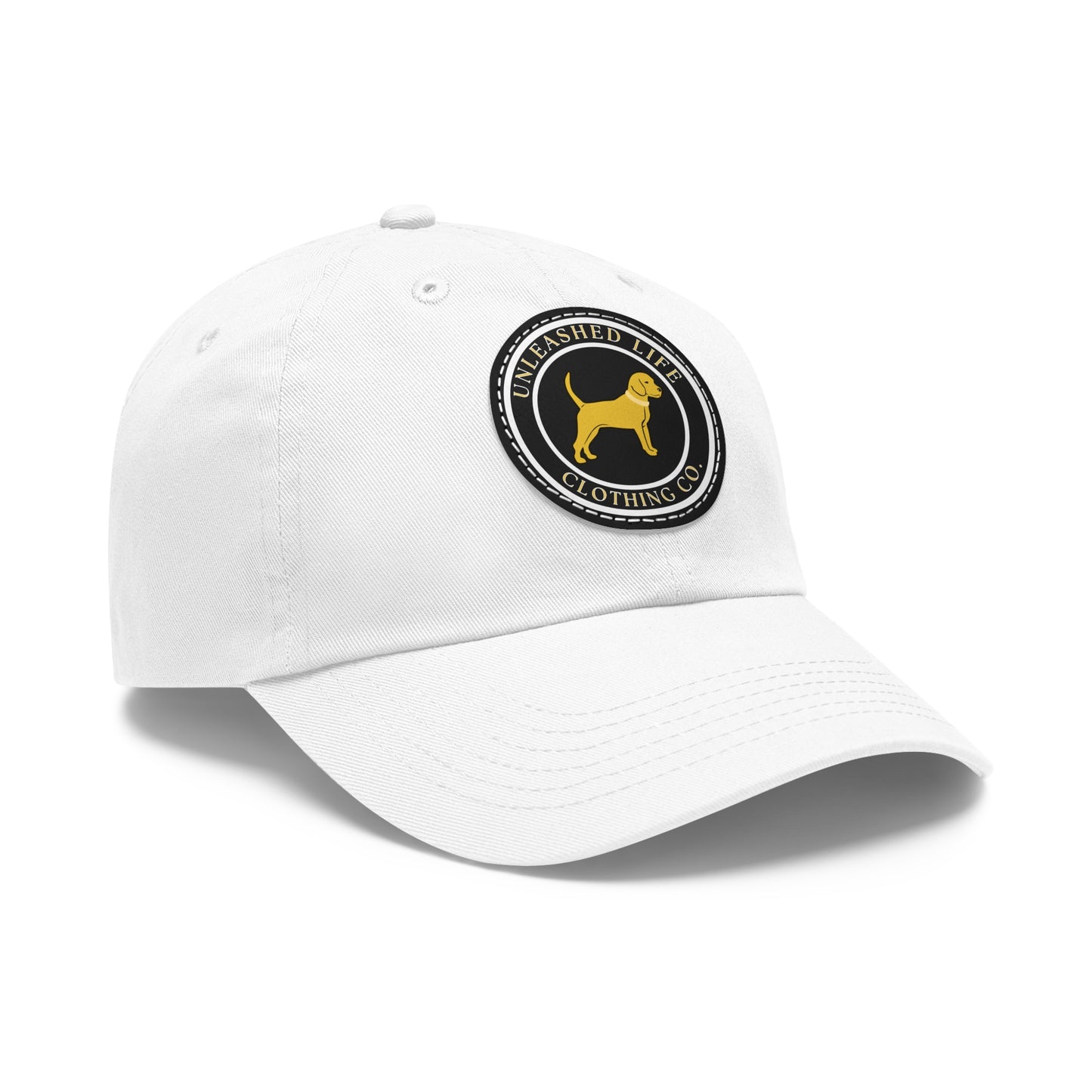 Unleashed Life Dad Hat with Leather Patch