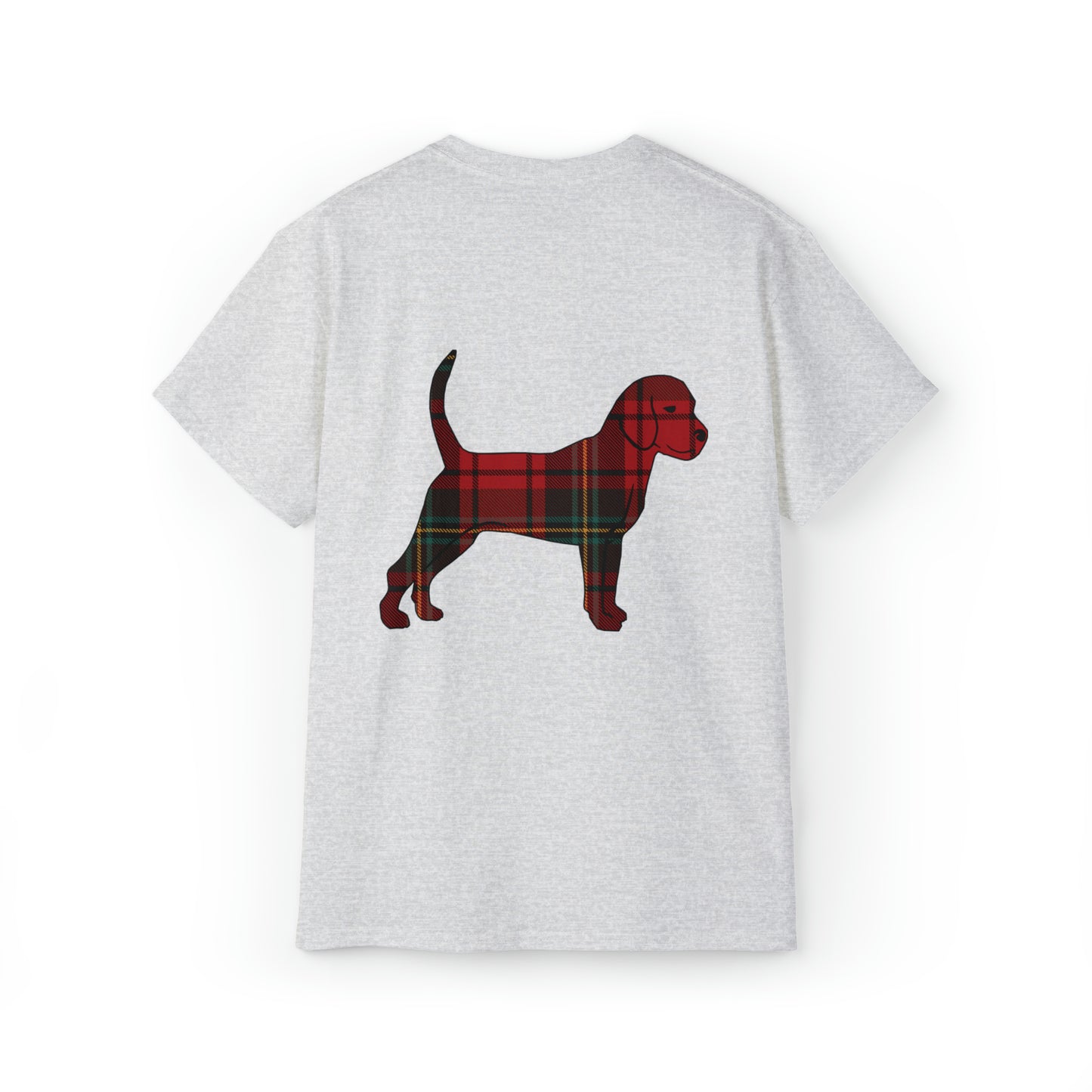 Unleashed Life Holiday Flannel Little Dog Cotton Tee