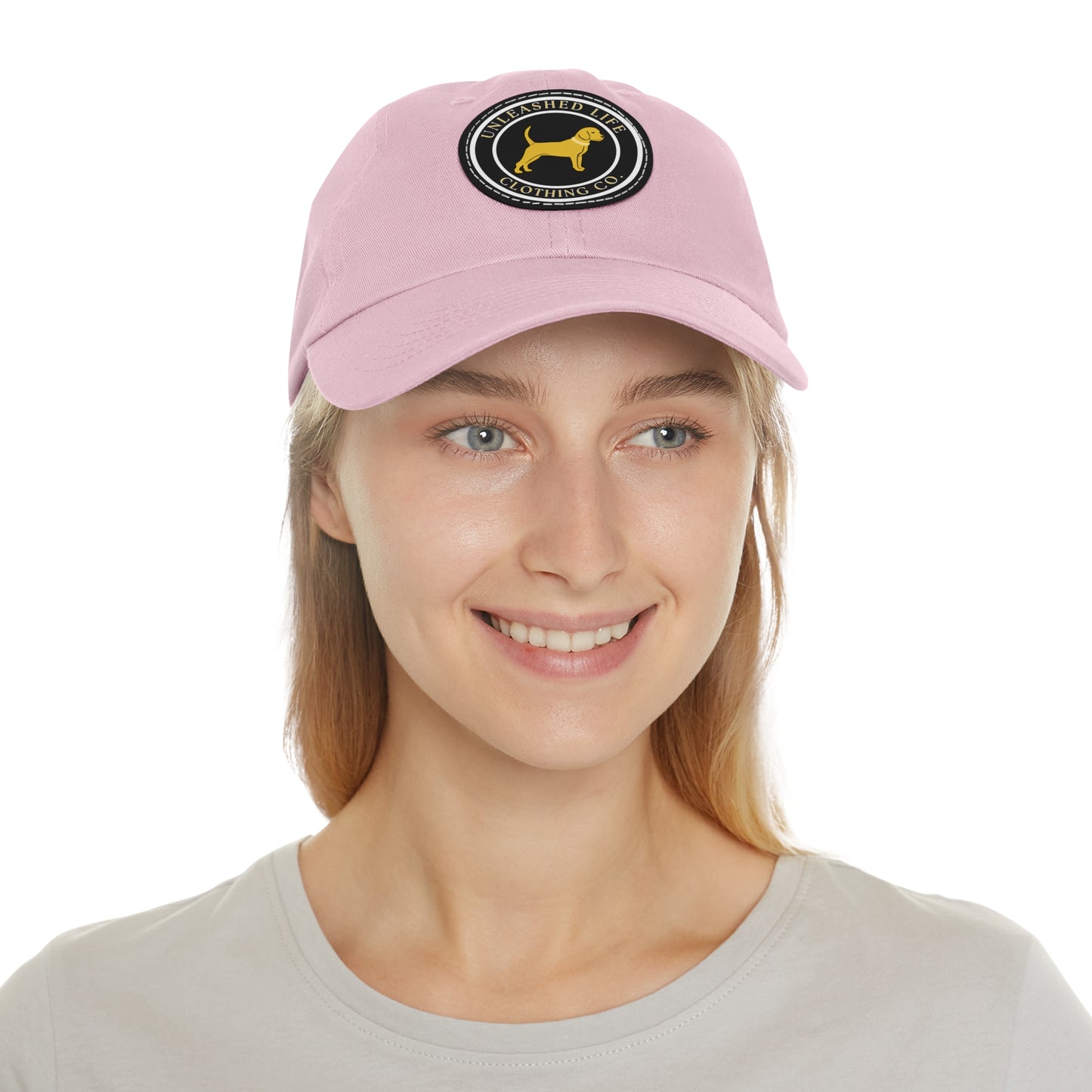 Unleashed Life Dad Hat with Leather Patch