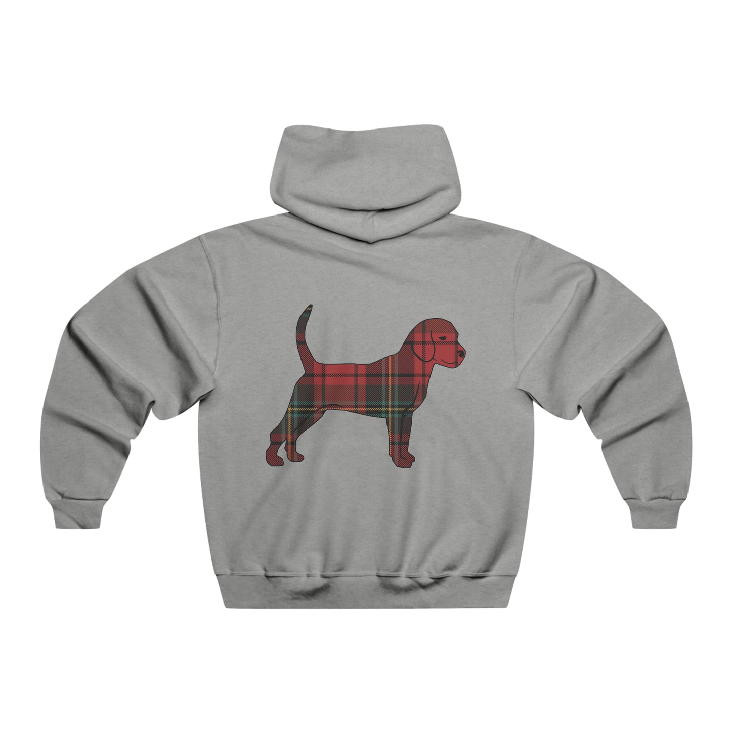 Unleashed Life Holiday Flannel Little Dog Hoodie