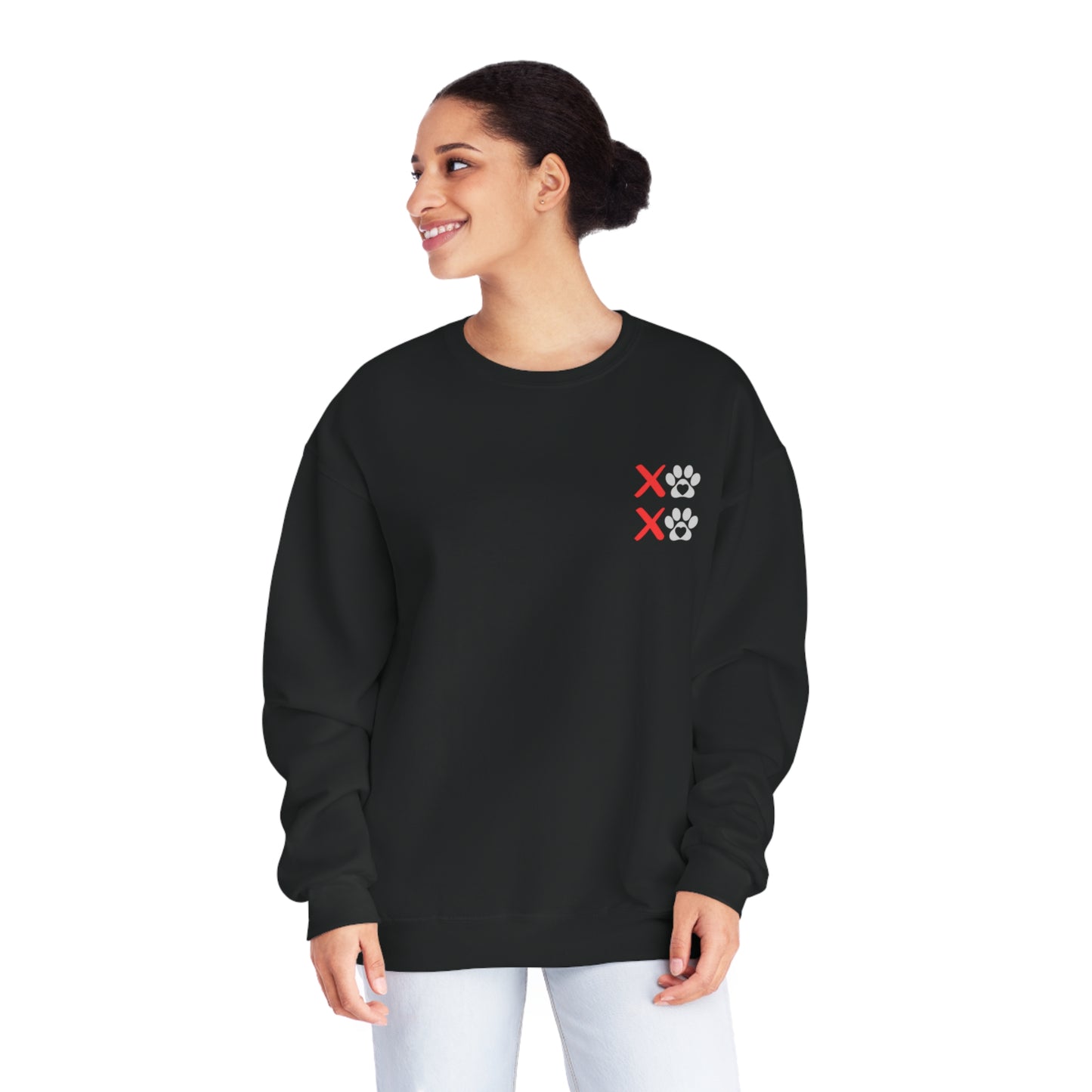 Unleashed Life XOXO Block NuBlend® Crewneck Sweatshirt