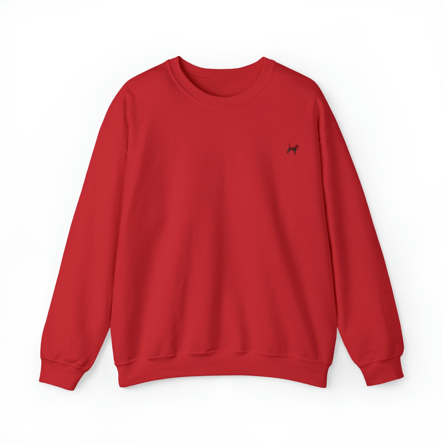 Unleashed Life Holiday Flannel Little Dog Crewneck