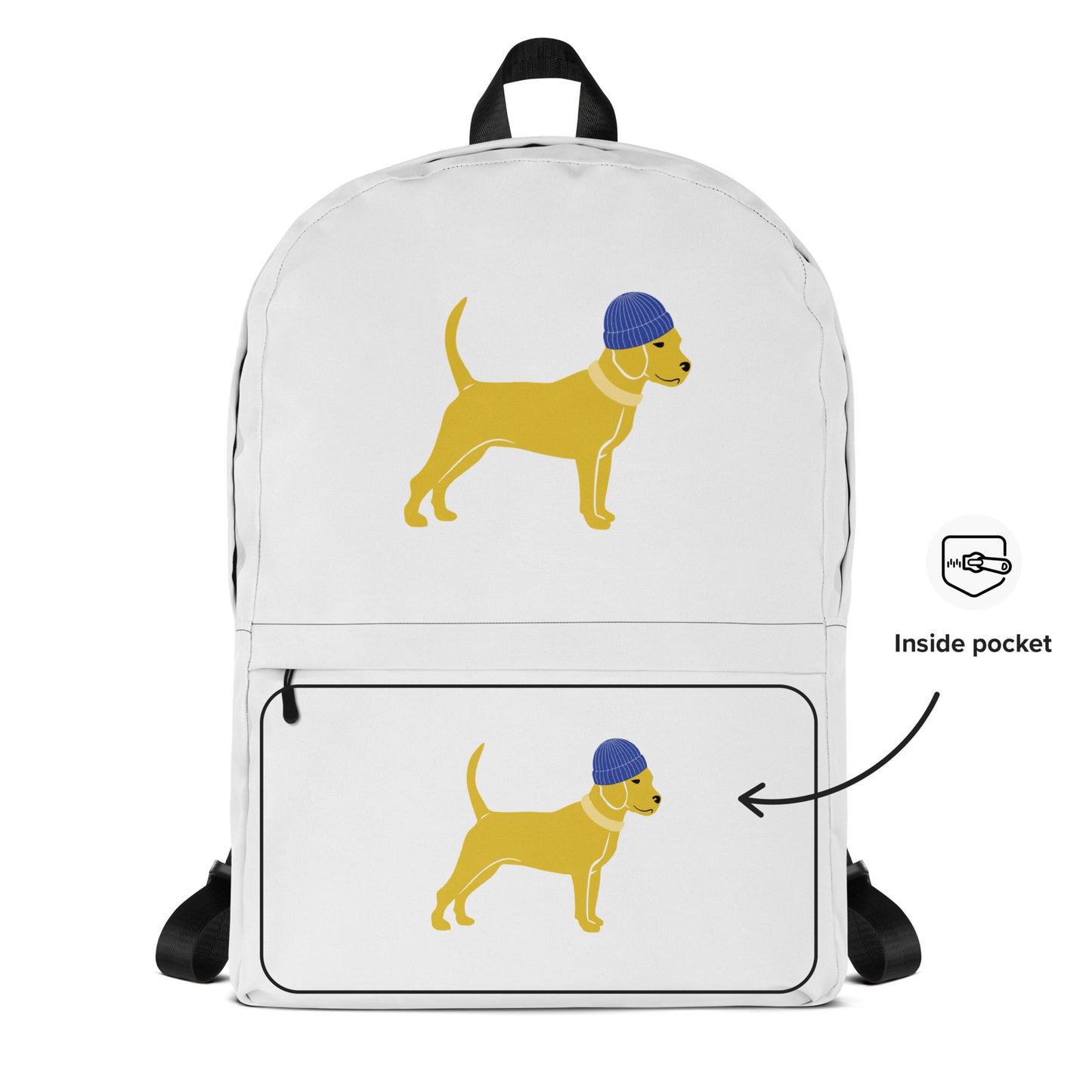 Unleashed Life Little Yellow Dog Backpack