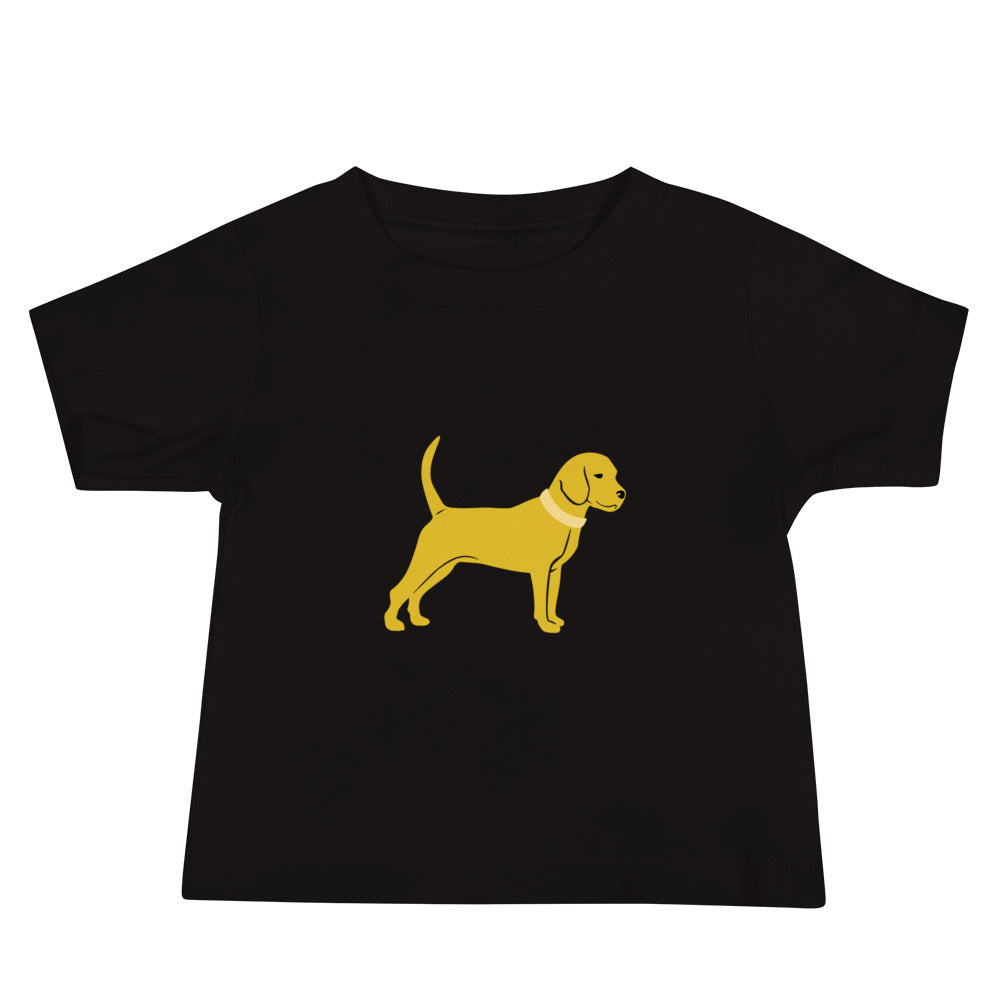 Unleashed Life Little Yellow Dog Baby Jersey Short Sleeve Tee