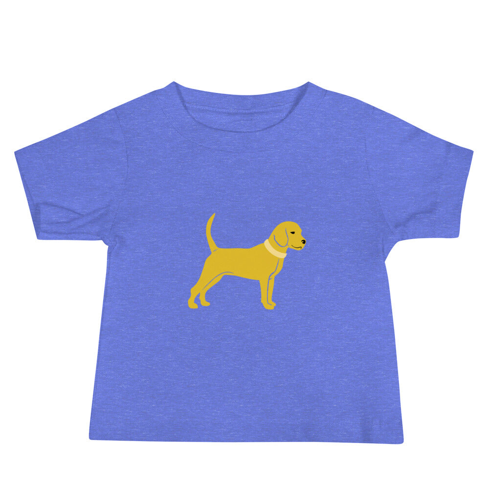 Unleashed Life Little Yellow Dog Baby Jersey Short Sleeve Tee