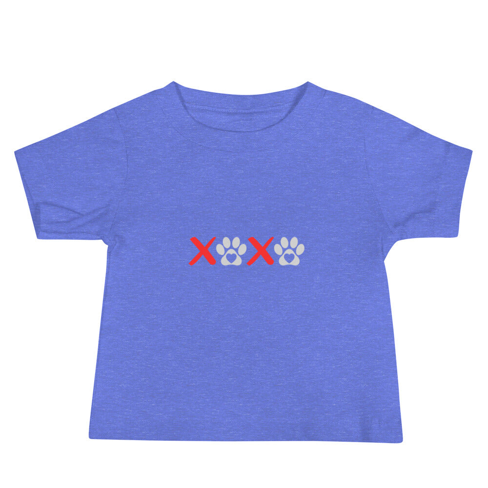 Unleashed Life XOXO Baby Jersey Short Sleeve Tee