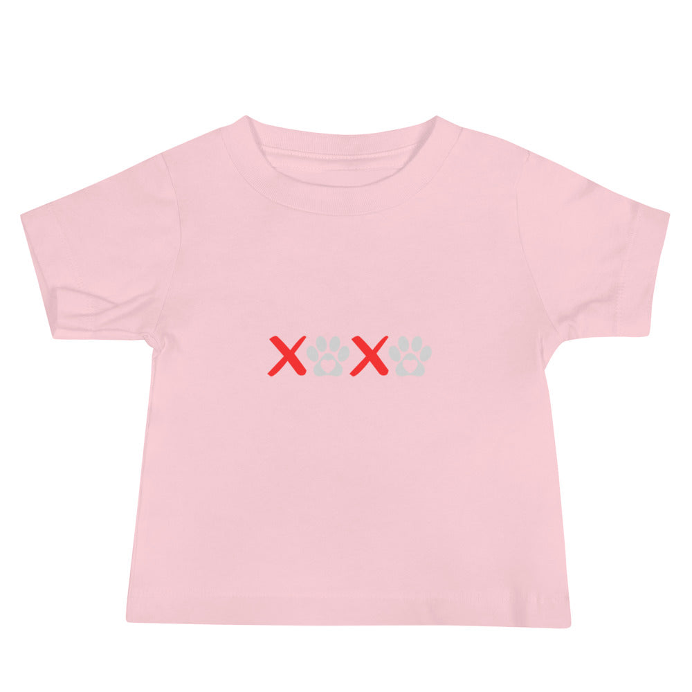 Unleashed Life XOXO Baby Jersey Short Sleeve Tee