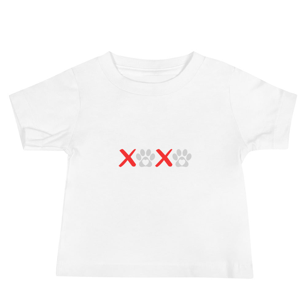 Unleashed Life XOXO Baby Jersey Short Sleeve Tee