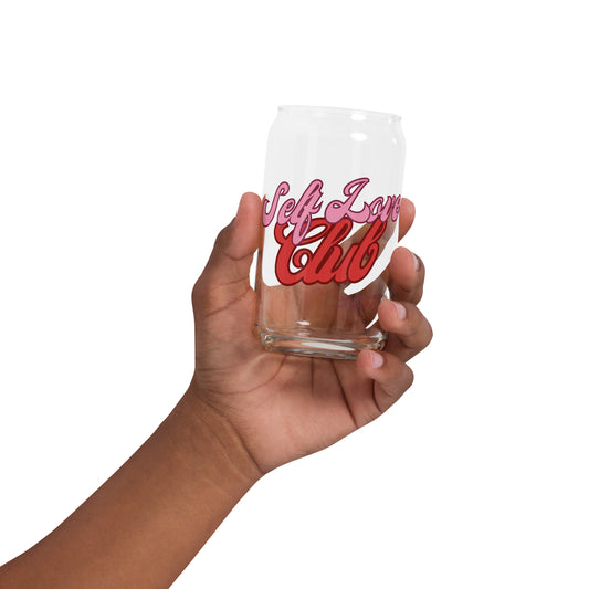 Unleashed Life Self Love Club Can-Shaped Glass