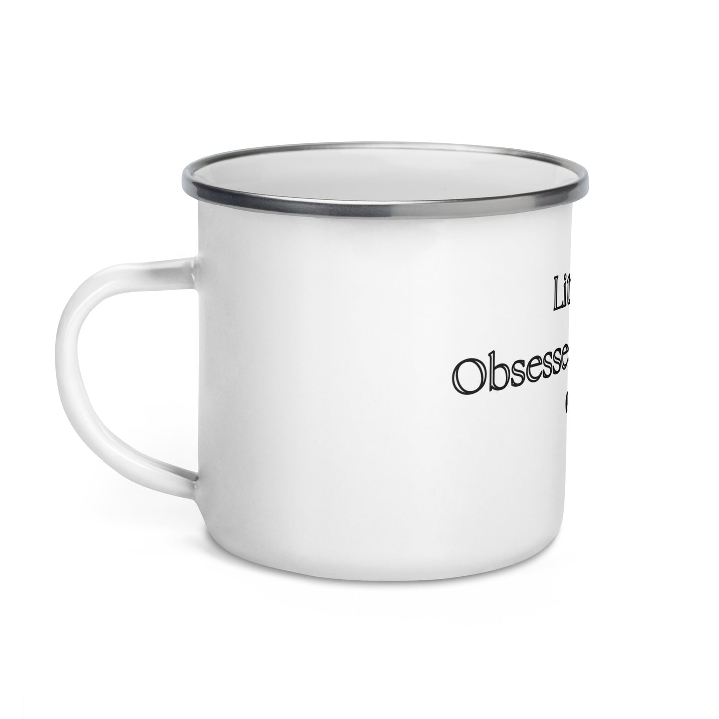 Unleashed Life Little Miss Obsessed with My Dog Enamel Mug