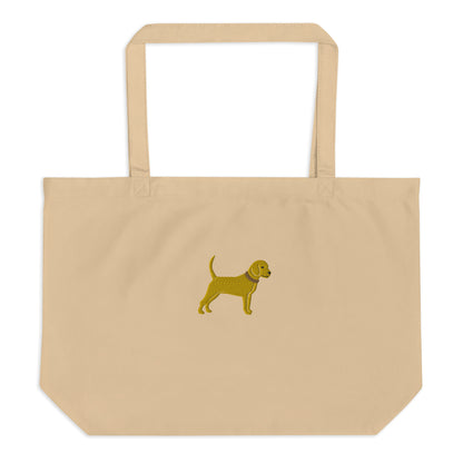 Unleashed Life Little Yellow Dog Organic Cotton Tote