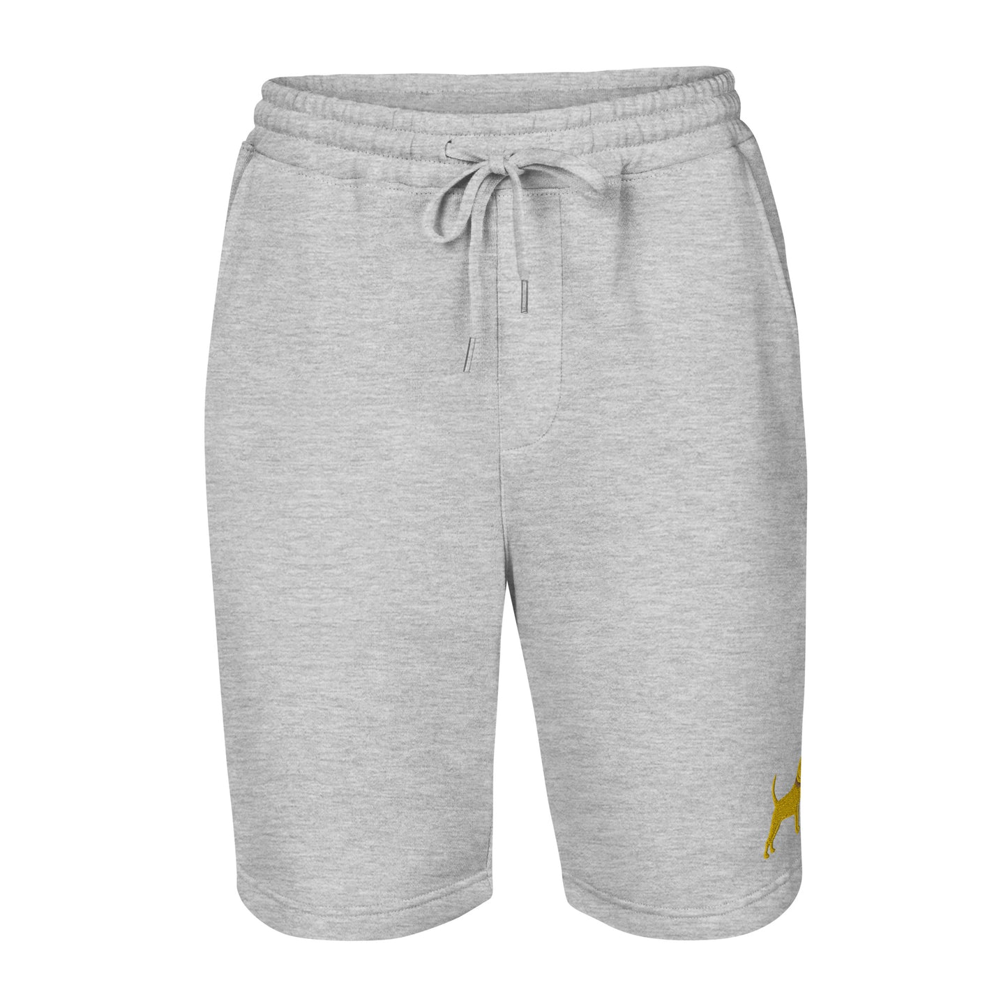 Unleashed Life Yellow Dog fleece shorts