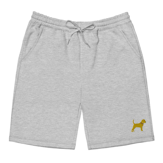 Unleashed Life Yellow Dog fleece shorts