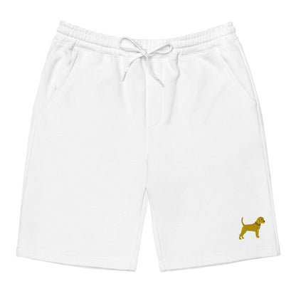 Unleashed Life Yellow Dog fleece shorts