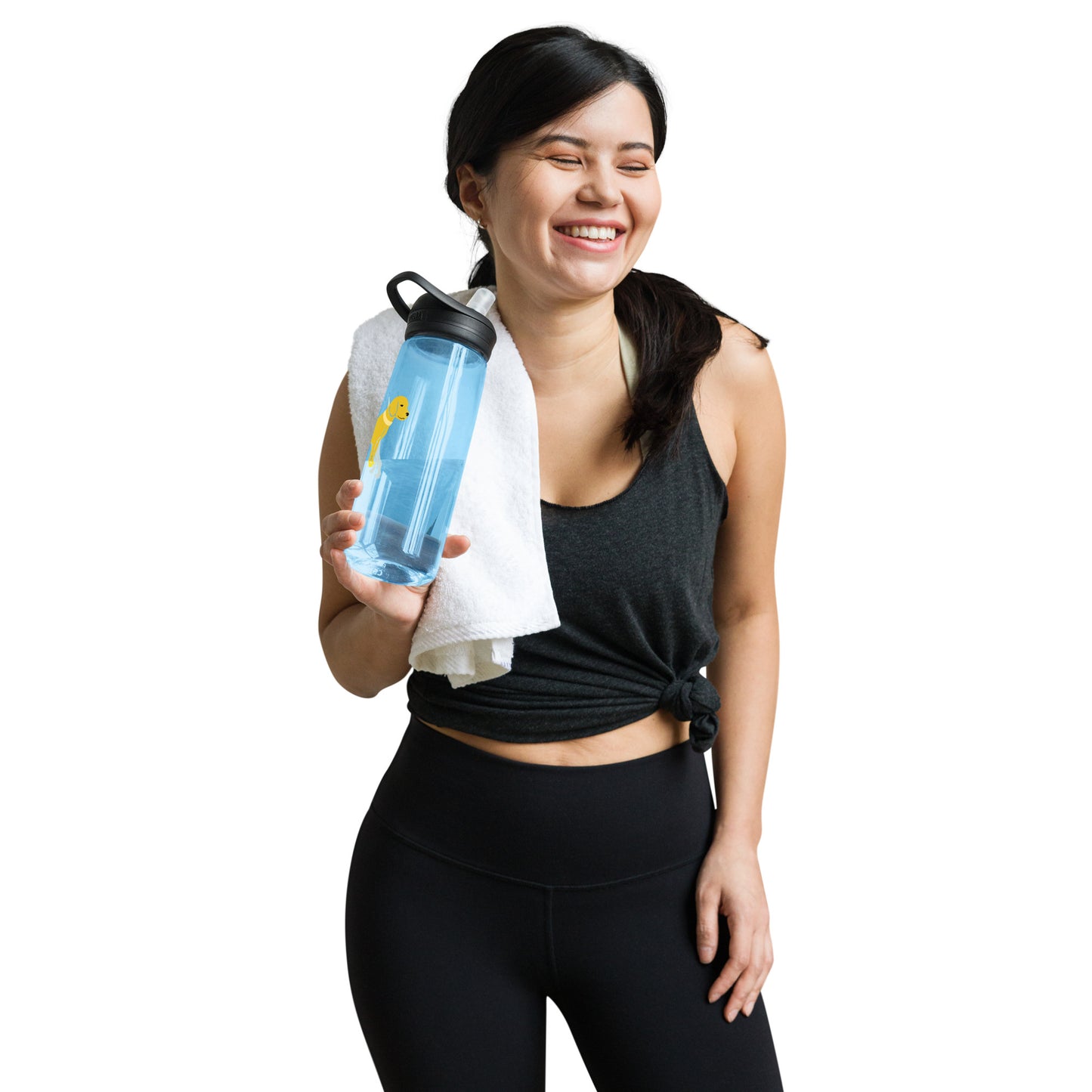 Unleashed Life Little Yellow Dog CamelBak© Sports Bottle