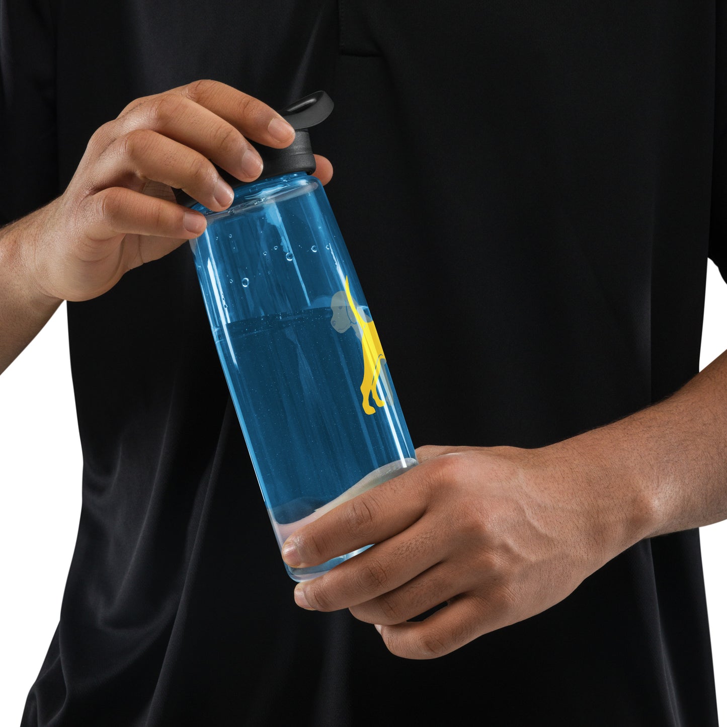 Unleashed Life Little Yellow Dog CamelBak© Sports Bottle
