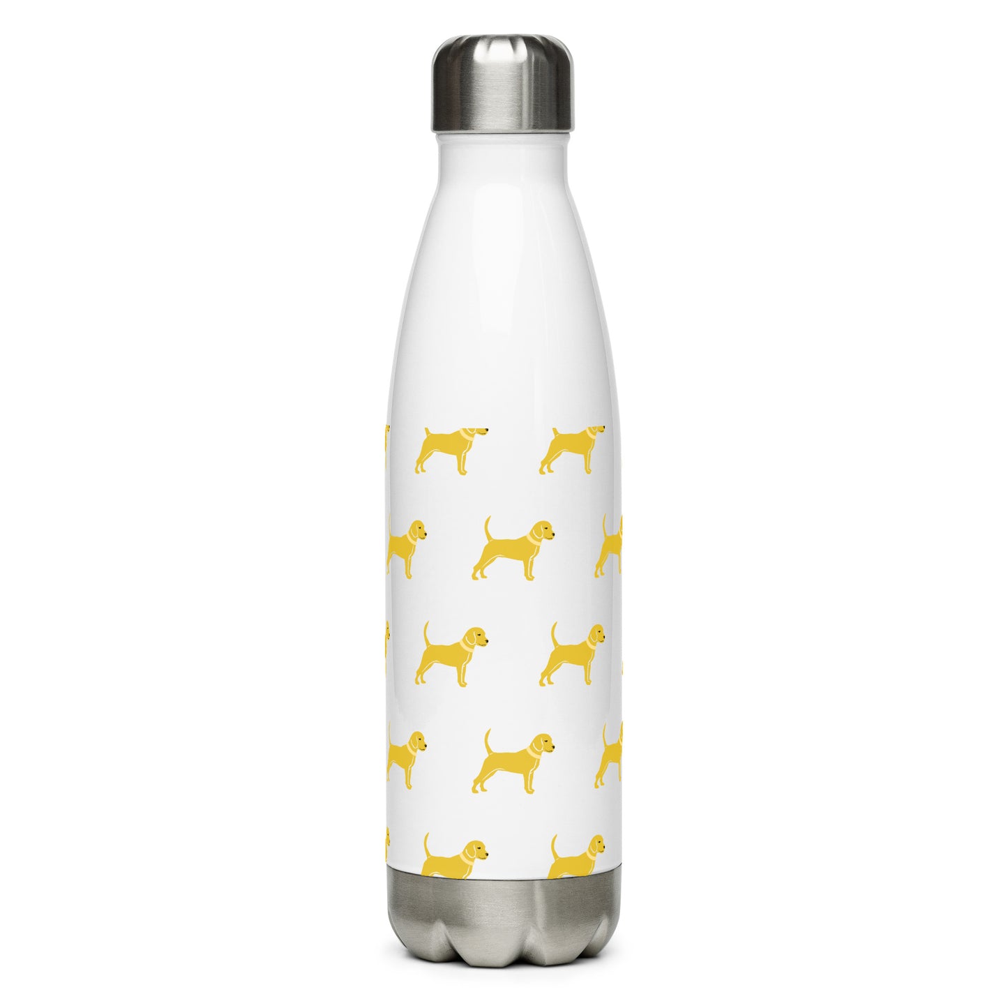 Unleashed Life Stainless steel little yellow dog water bottle