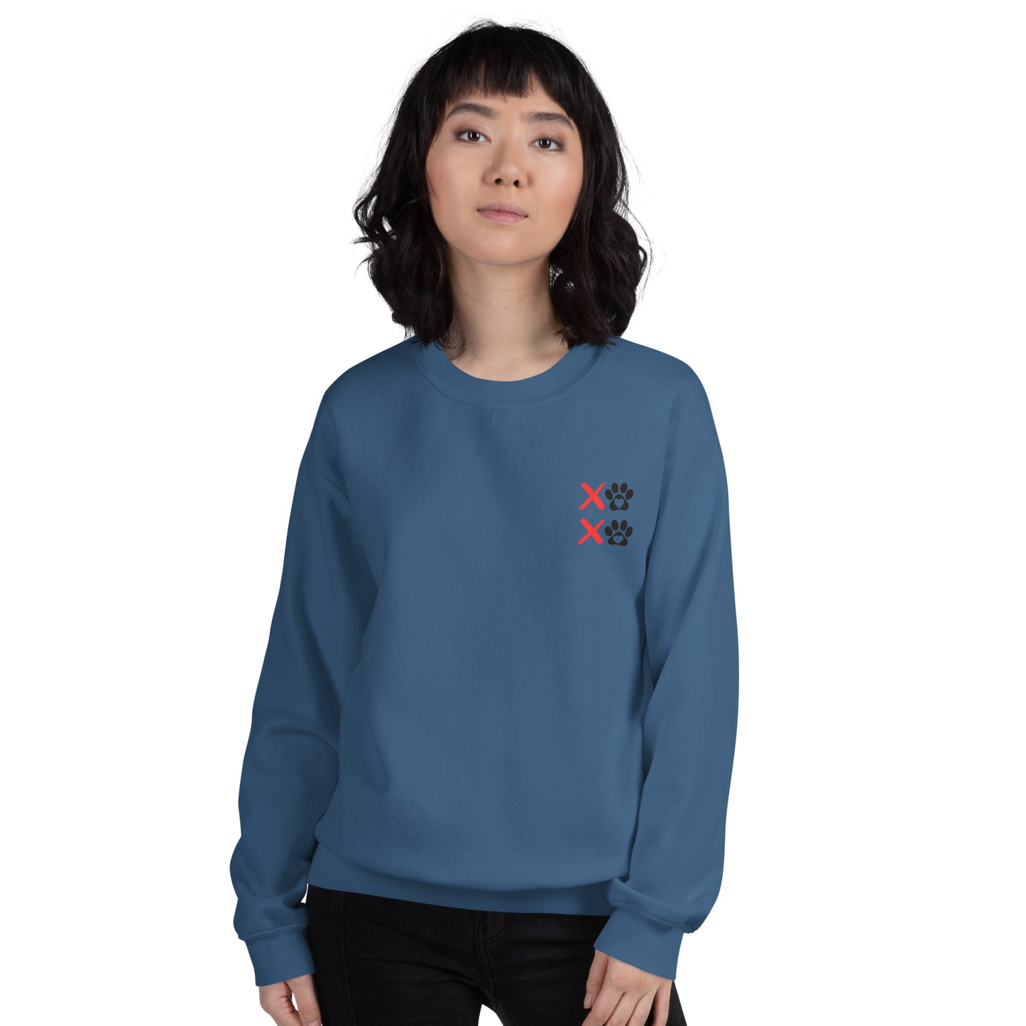 Unleashed Life XOXO Block Sweatshirt