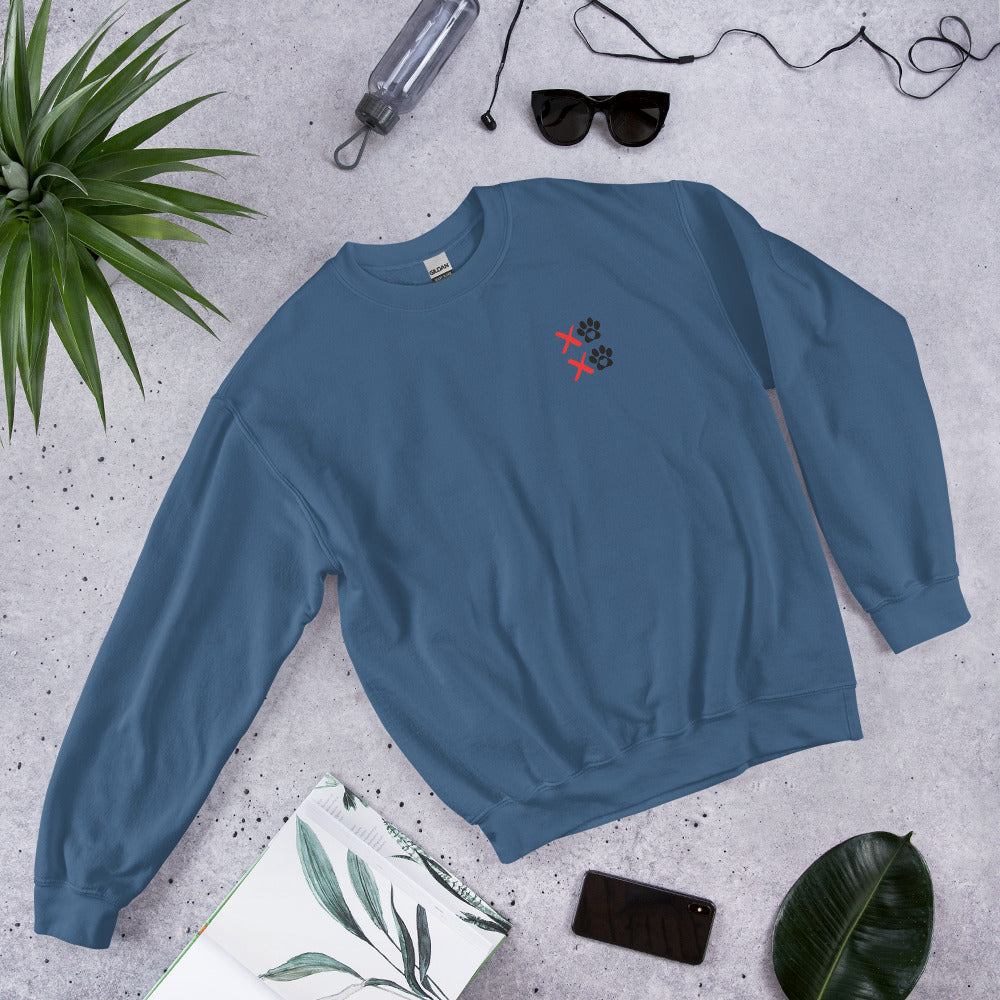 Unleashed Life XOXO Block Sweatshirt
