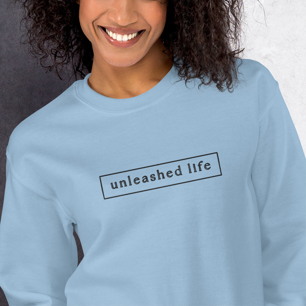 Unleashed Life Block Sweatshirt