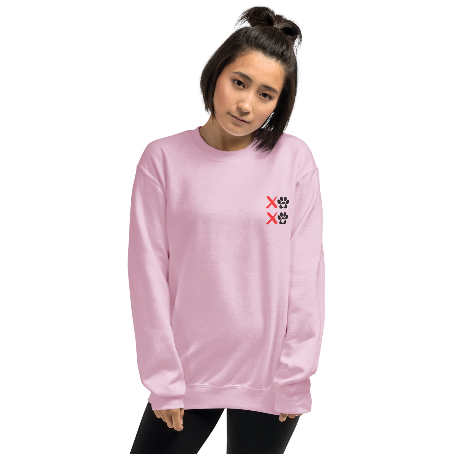 Unleashed Life XOXO Block Sweatshirt
