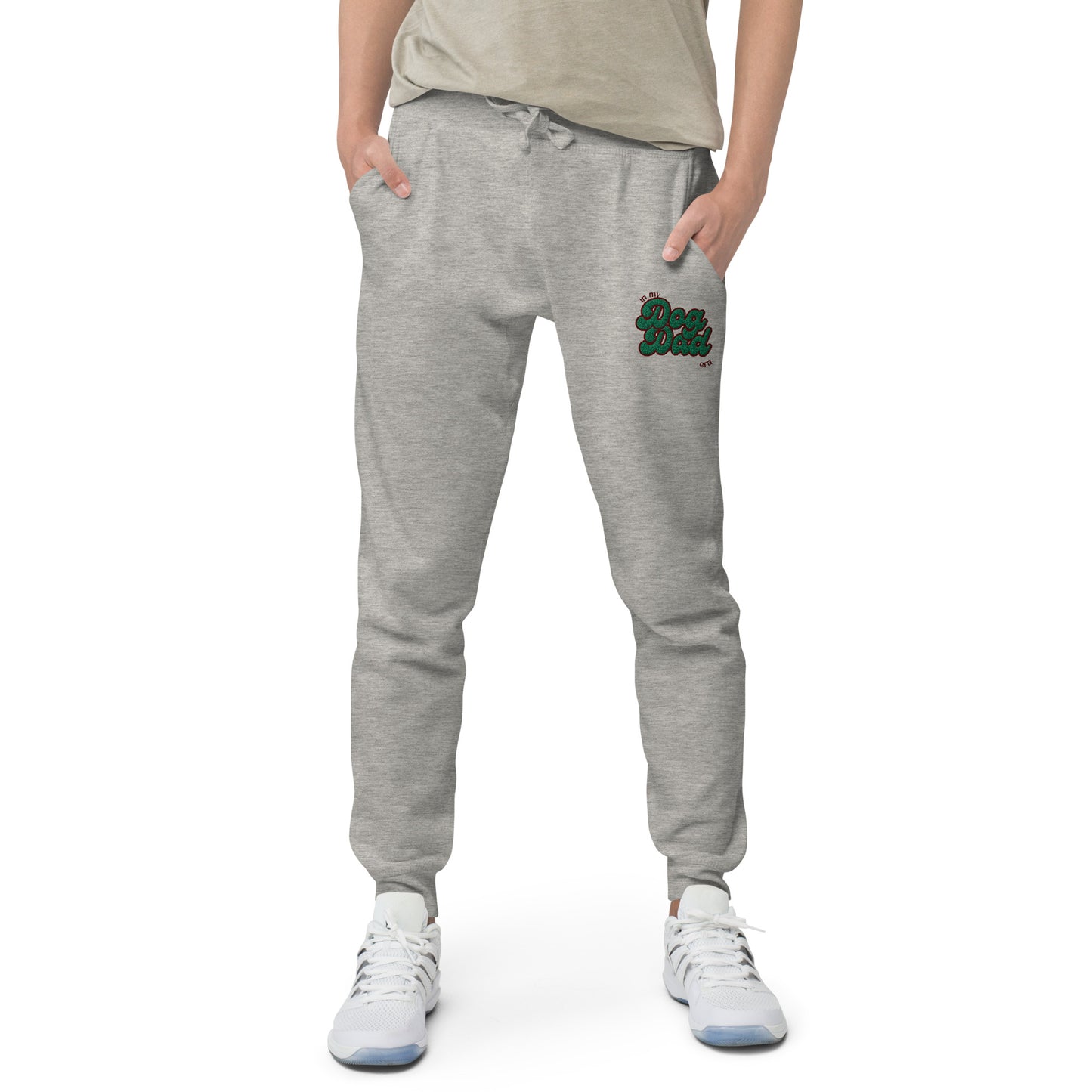 Unleashed Life In My Dog Dad Era Embroidered Sweatpants