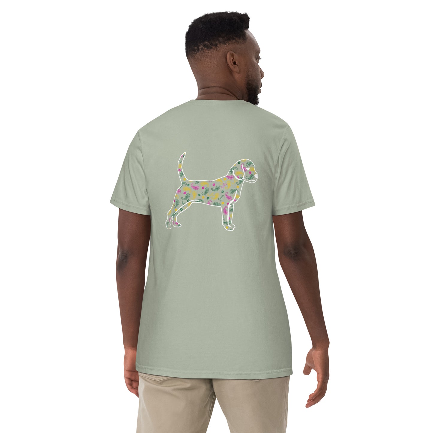 Unleashed Life Paisley Dog Cotton Tee