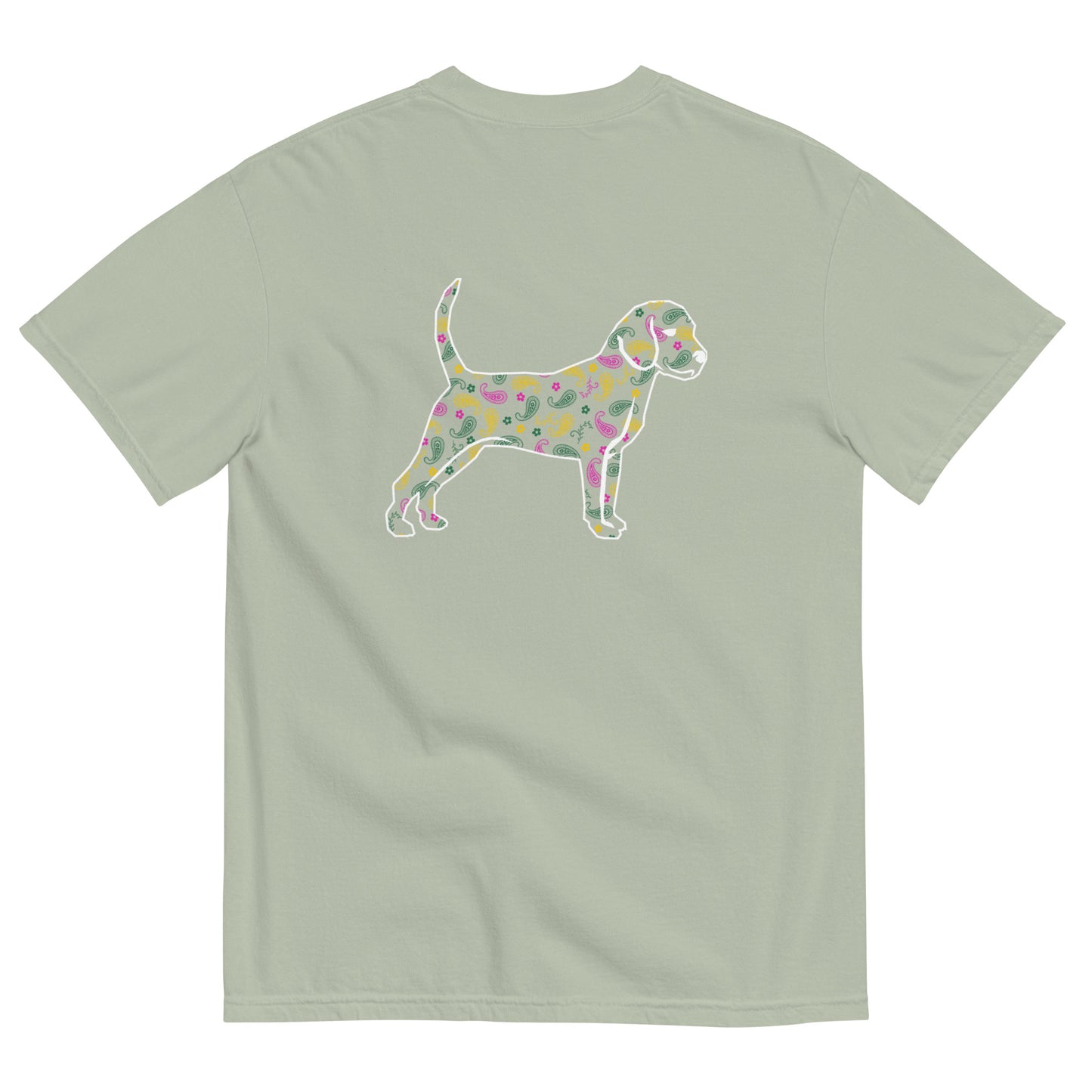 Unleashed Life Paisley Dog Cotton Tee