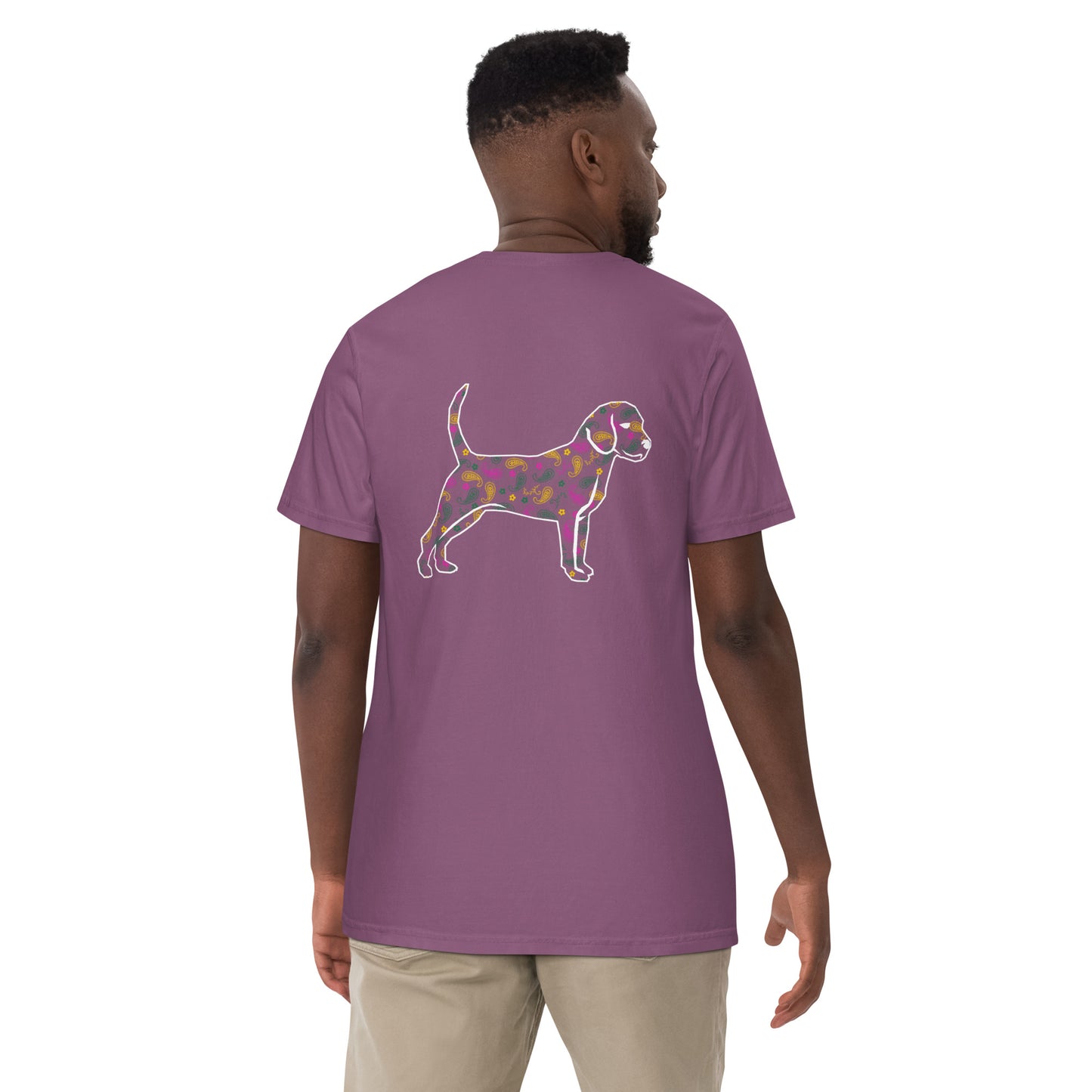 Unleashed Life Paisley Dog Cotton Tee