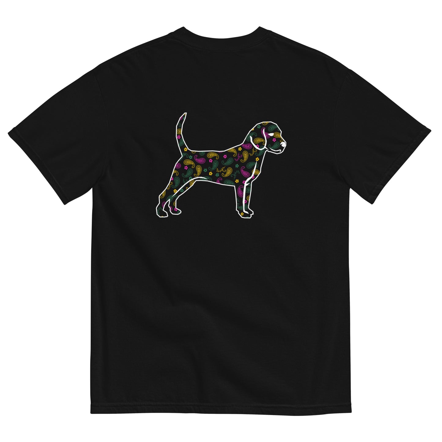 Unleashed Life Paisley Dog Cotton Tee