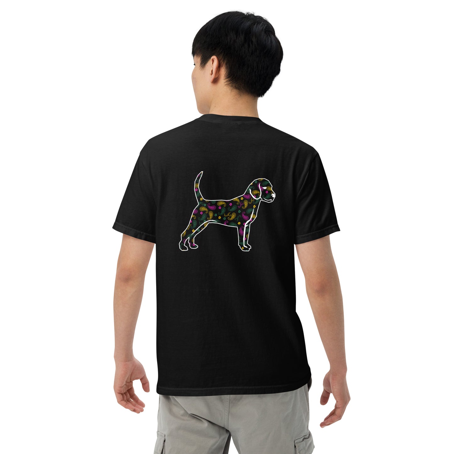 Unleashed Life Paisley Dog Cotton Tee