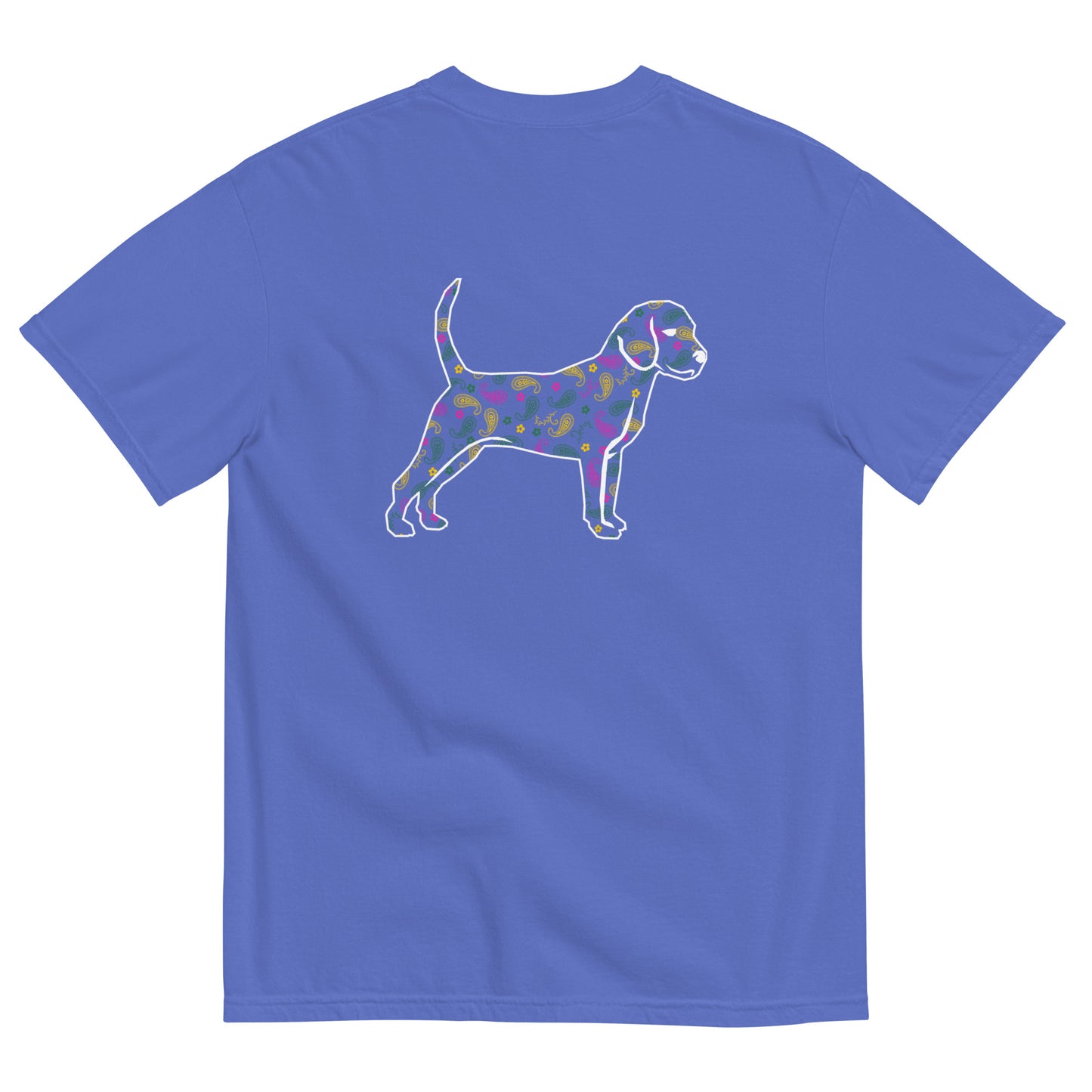 Unleashed Life Paisley Dog Cotton Tee