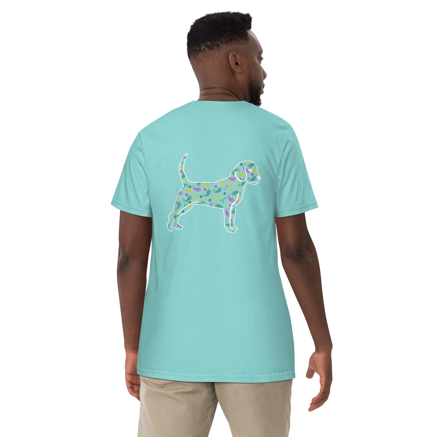 Unleashed Life Paisley Dog Cotton Tee