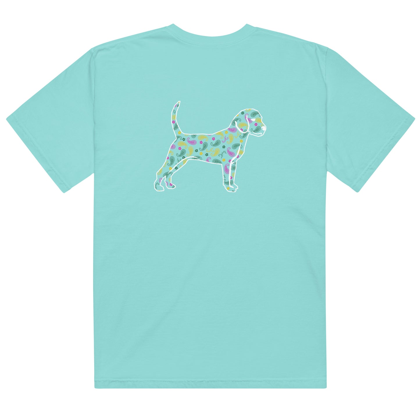 Unleashed Life Paisley Dog Cotton Tee