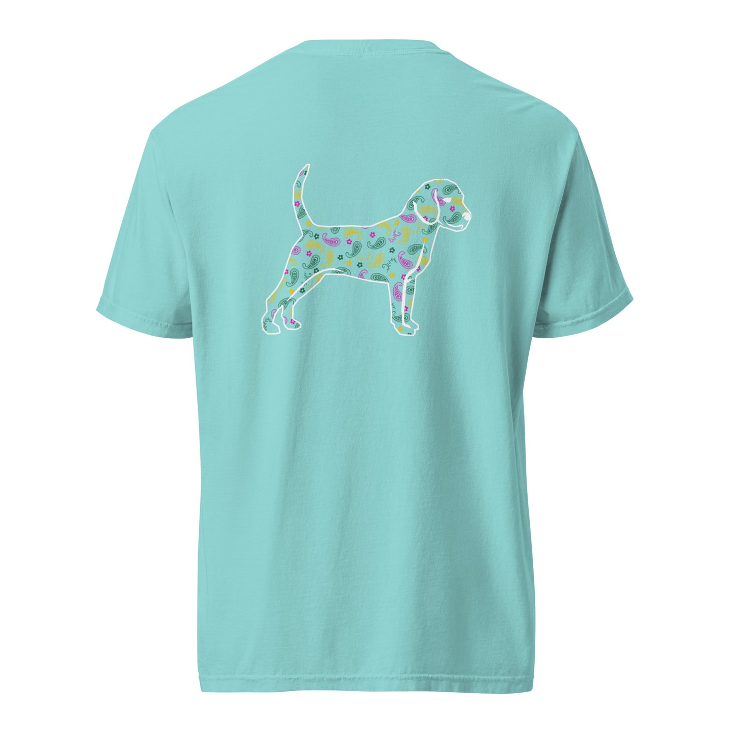 Unleashed Life Paisley Dog Cotton Tee