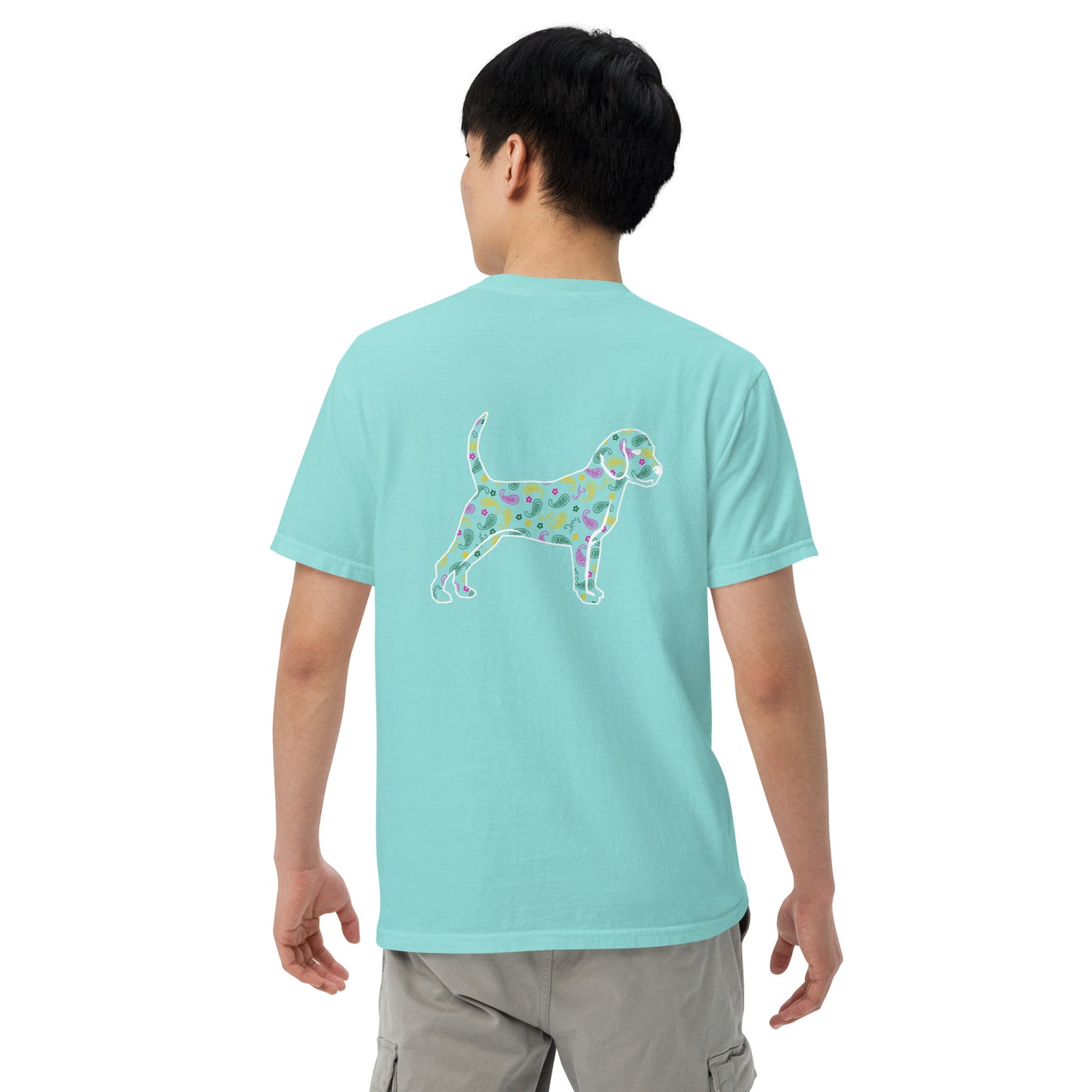 Unleashed Life Paisley Dog Cotton Tee